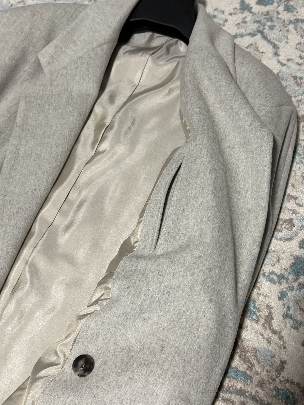 Fear of God Fear of God Wool Overcoat Cement Heather Sz 52 Size US L / EU 52-54 / 3 - 2 Thumbnail