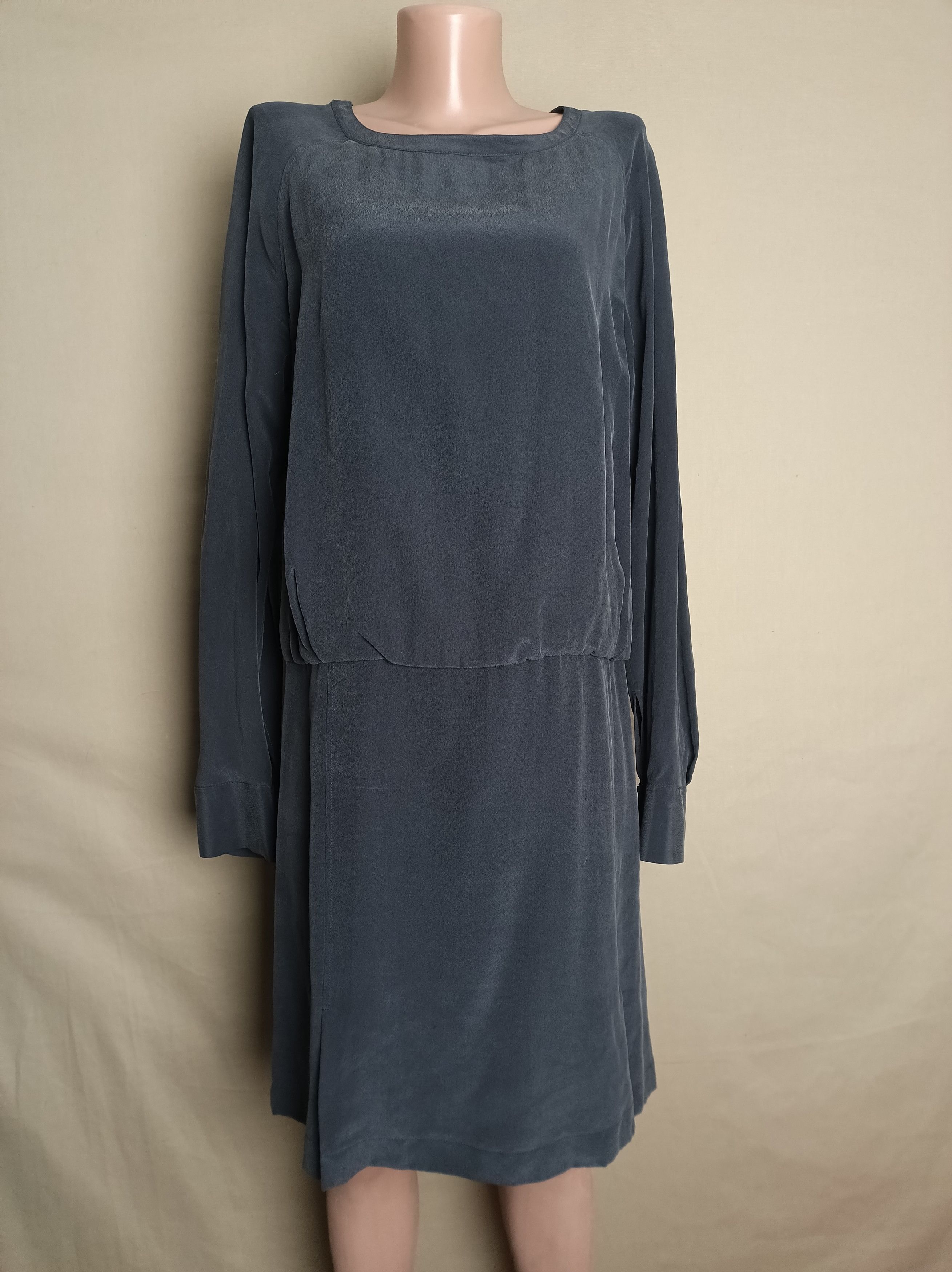 Chloe × See by Chloe See by Chloe Grey Silk Dress Size IT 42 US 6 Size M / US 6-8 / IT 42-44 - 8 Thumbnail