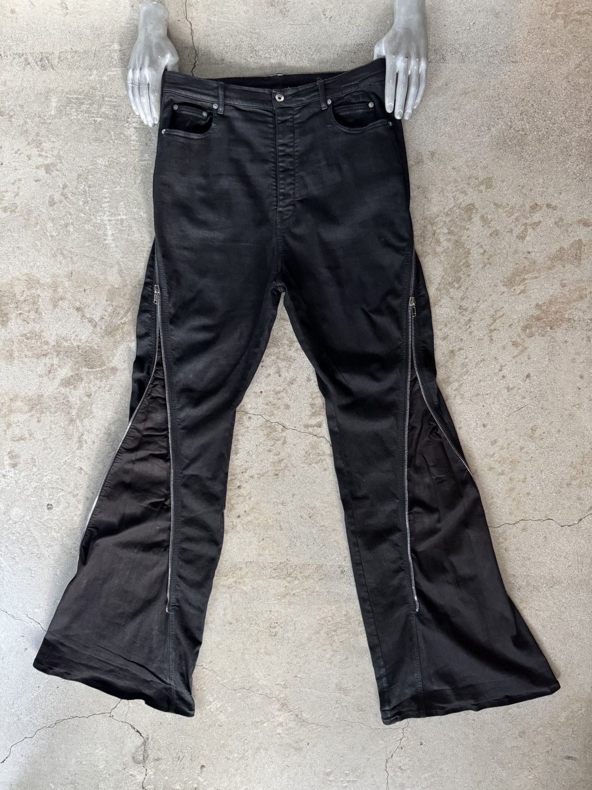 Rick Owens Rick Owens SS09 Strutter Banana Cut Denim | Grailed