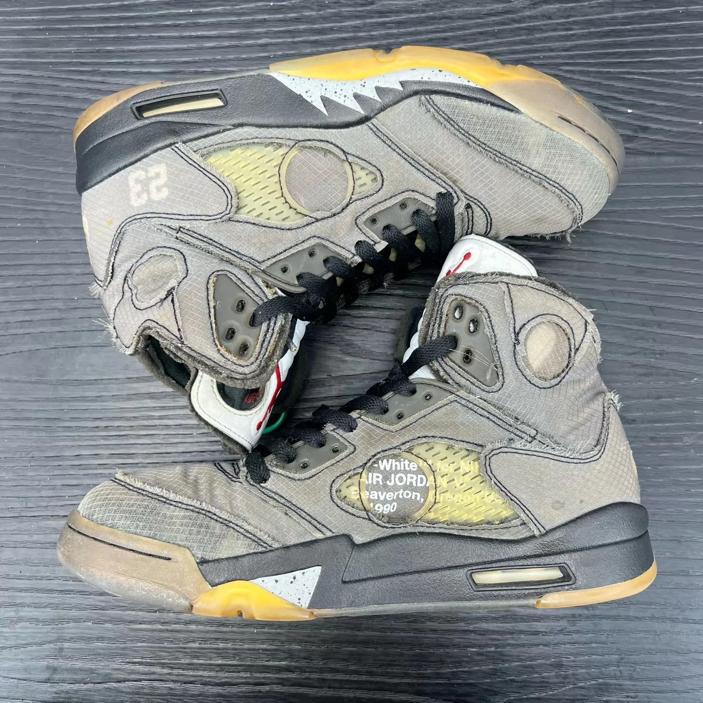 Nike OW AJ5 Black Wing 41 Size US 8 / EU 41 - 3 Thumbnail