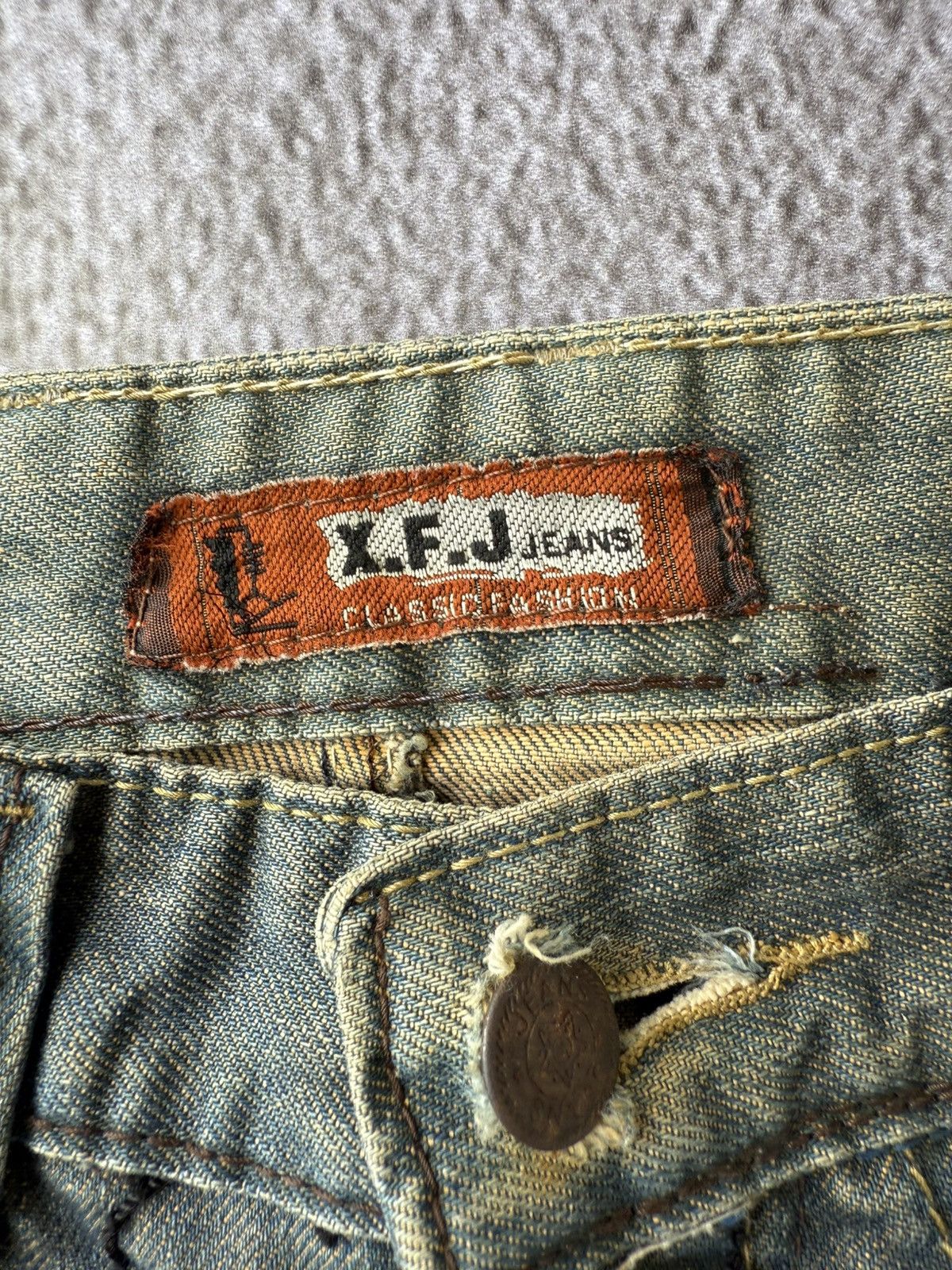 Japanese Brand Distressed Denim Washed Jeans Ifsixwasnine Styled Size US 30 / EU 46 - 12 Thumbnail