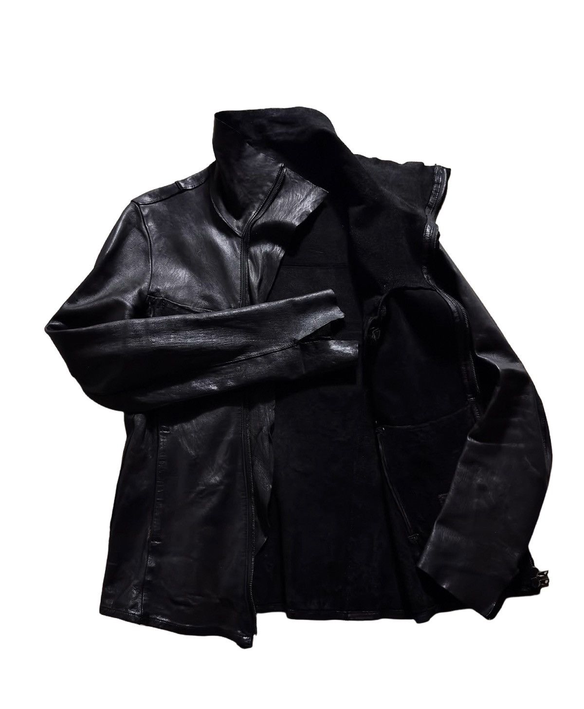 Isamu Katayama Backlash Isamu Katayama Backlash High Neck Horse Leather Jacket Size US S / EU 44-46 / 1 - 4 Thumbnail