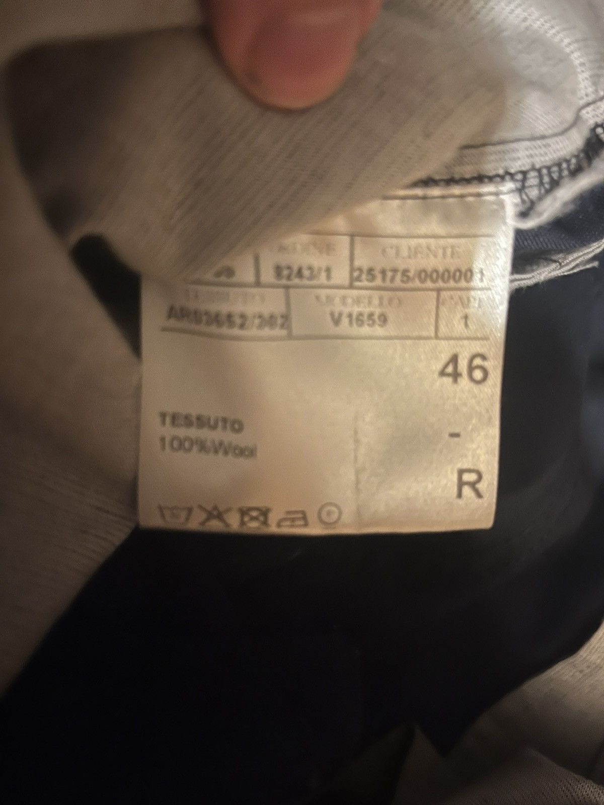 Canali Canali new season navy suit uk 36r/30w Size 36R - 11 Thumbnail