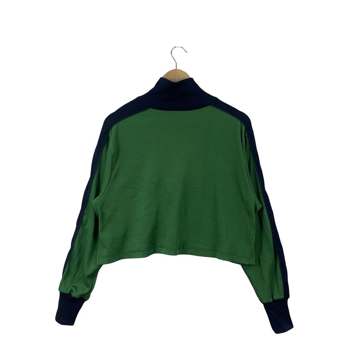 Beams Plus BEAMS BOY Cropped Quarter Zip Knit Pullover Size L / US 10 / IT 46 - 7 Thumbnail