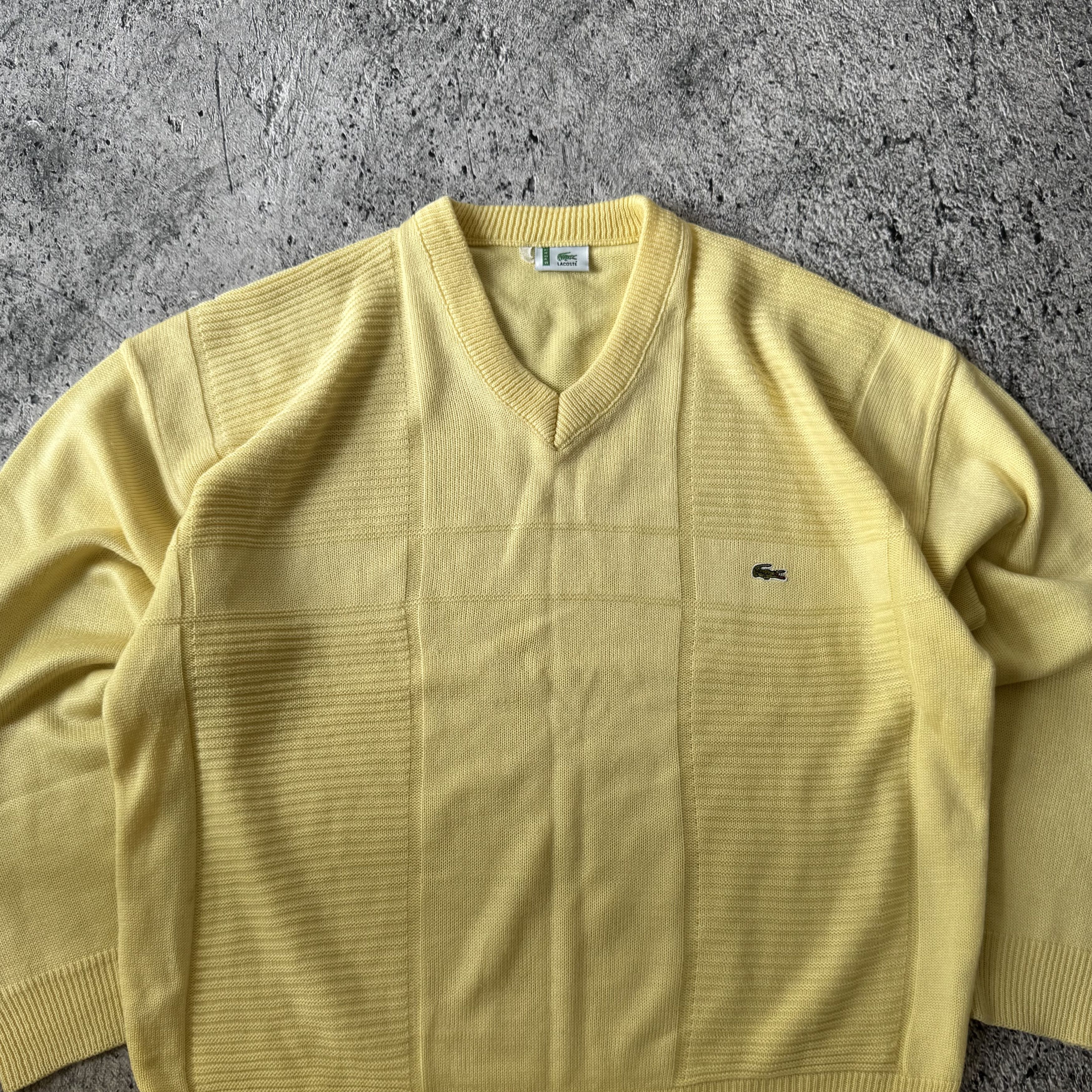 Lacoste Vintage Lacoste Sweater Knitt Baggy 90s Paris France Size US L / EU 52-54 / 3 - 4 Thumbnail