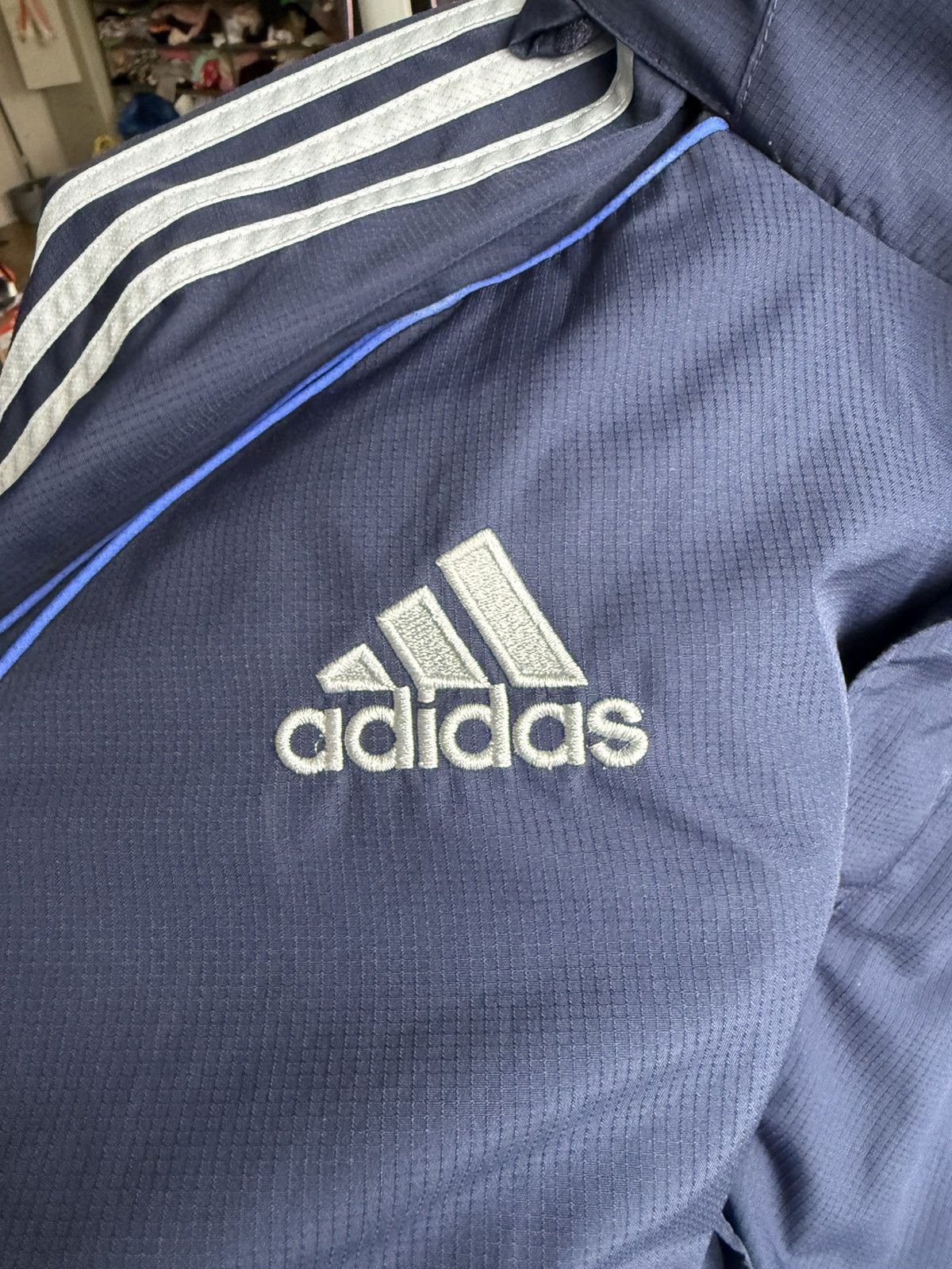 Adidas Vintage Adidas Chelsea Football Jacket Soccer Training 2006 Size US M / EU 48-50 / 2 - 17 Thumbnail