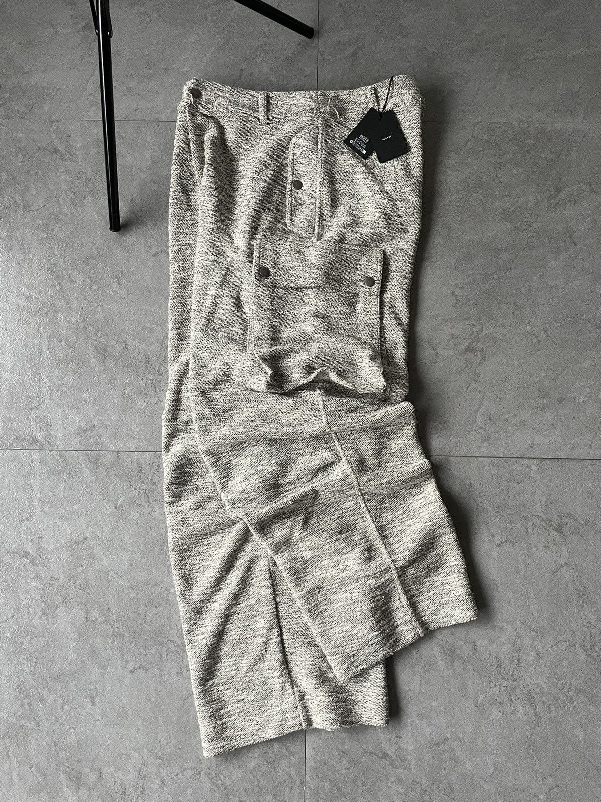 Alanui ALANUI B&W MOULINE CARGO PANTS 💫 Size US 34 / EU 50 - 1 Thumbnail