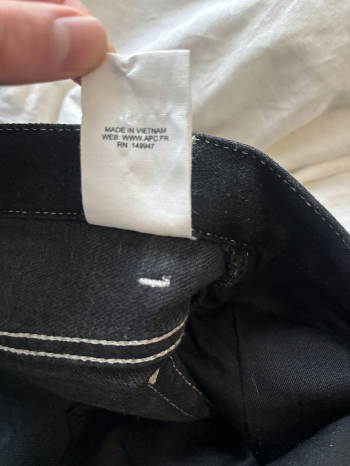 A.P.C. A.P.C. petit new standard black jeans Size US 29 - 6 Thumbnail