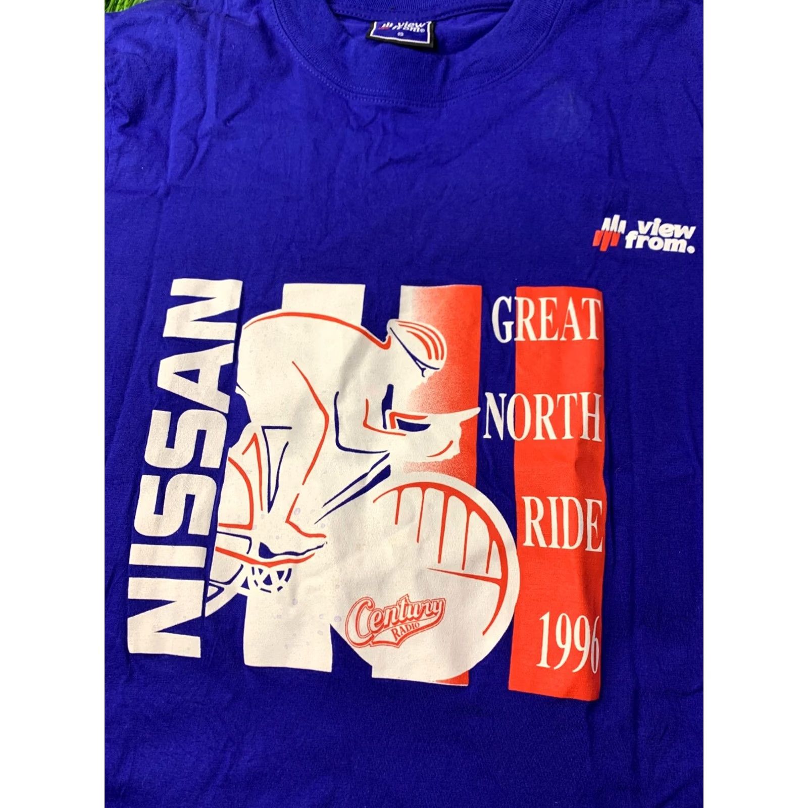 Greats GREAT NORTH RIDE 1996 VINTAGE VIEW FROM SHIRT JERSEY TEE SIZE S BLUE MEN OFFICIAL ORIGINAL? Size US S / EU 44-46 / 1 - 3 Thumbnail