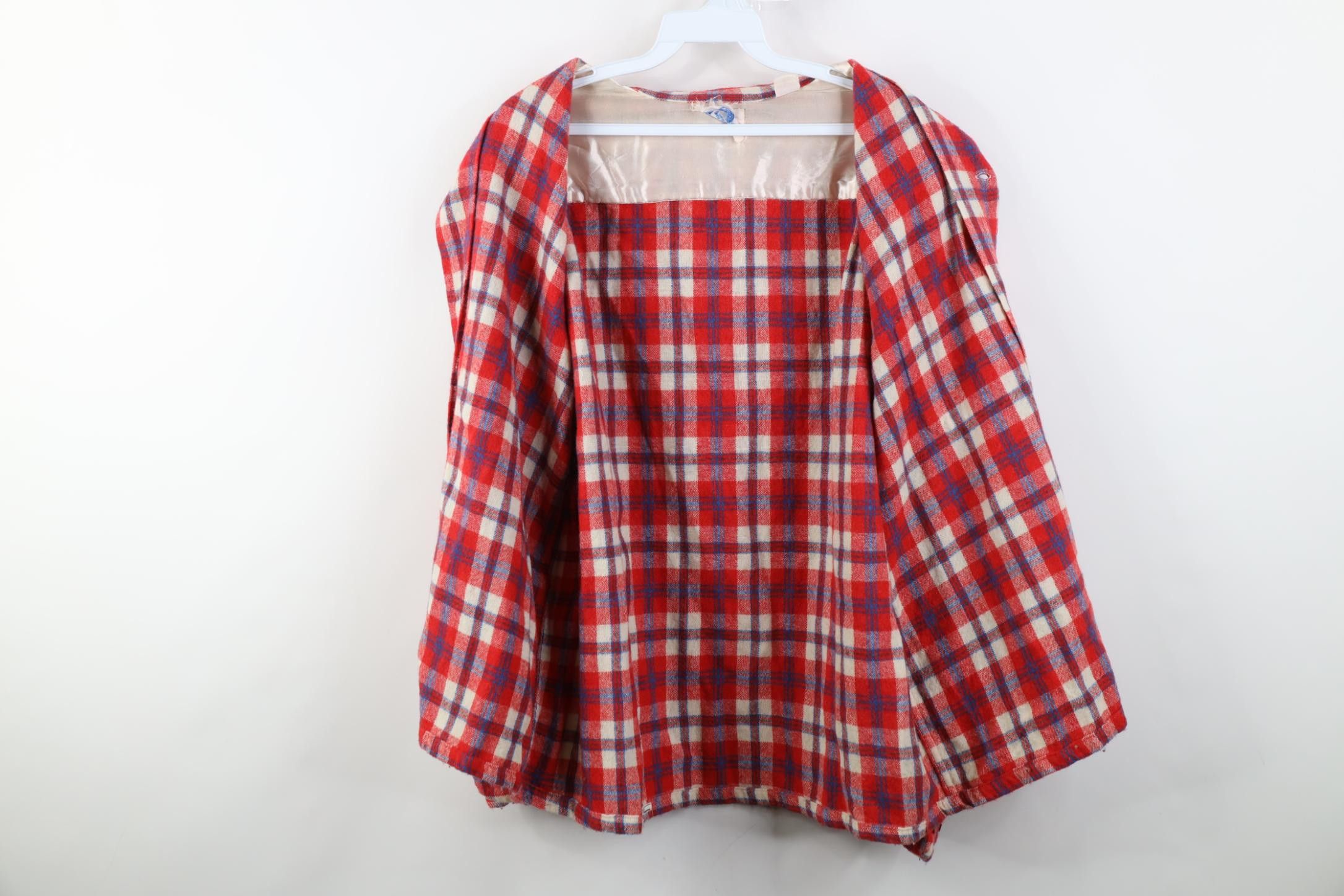 Vintage Vintage 50s Pilgrim Looped Collar Button Shirt Jacket USA Size US L / EU 52-54 / 3 - 11 Thumbnail