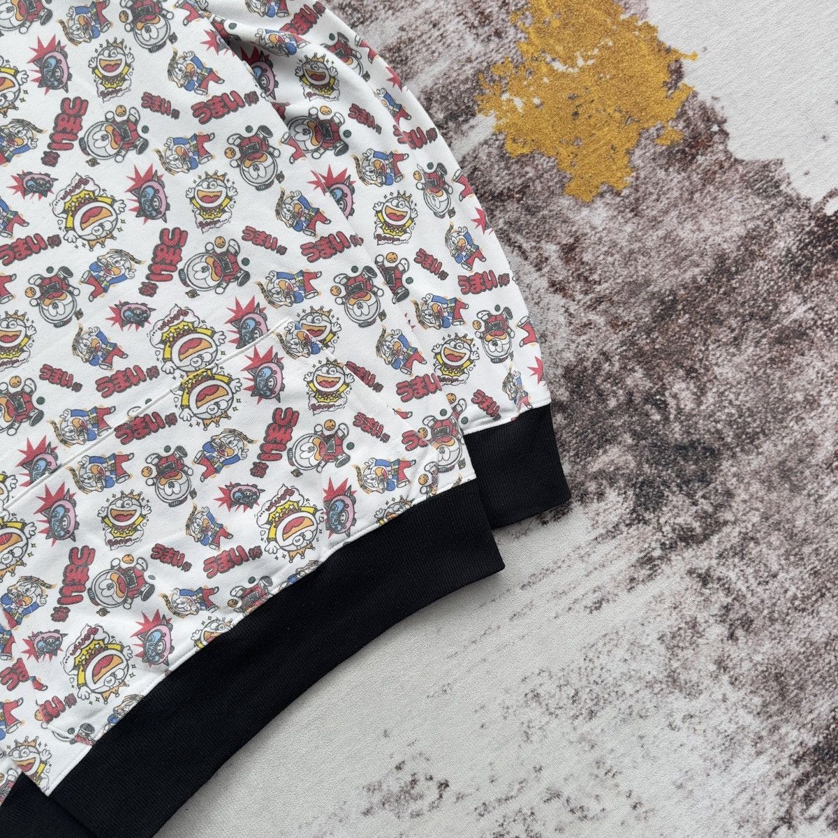 Anime VINTAGE DORAEMON JAPANESE MANGA SERIES HOODIE FULLPRINT Size US XL / EU 56 / 4 - 5 Thumbnail