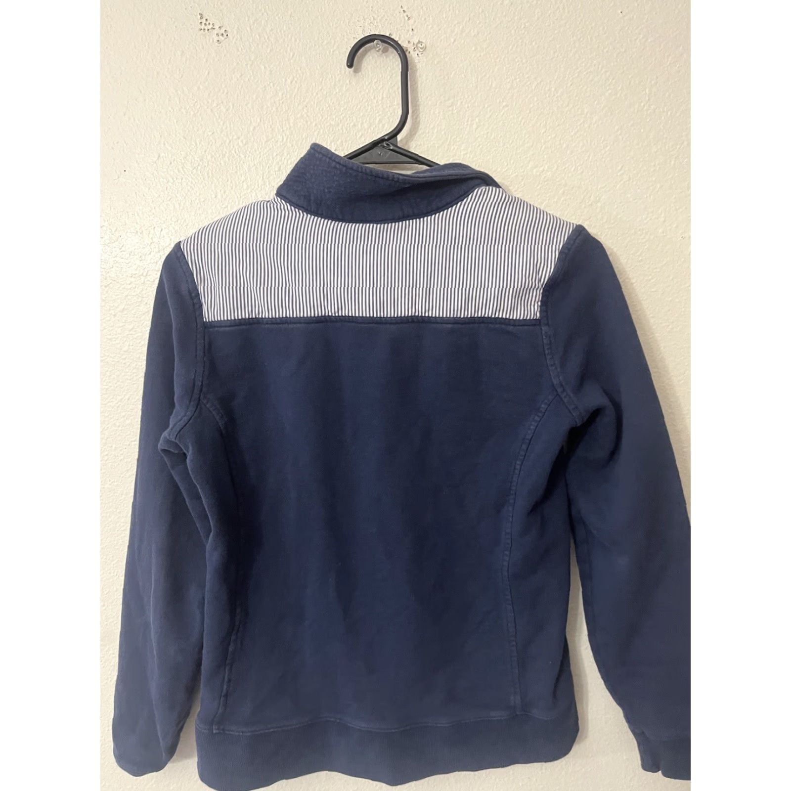 Vineyard Vines Vineyard Vines Womens 1/4 Zip Classic Patchwork Shoulder Shep Shirt XS Blue Sweatshirt Zip Womens XS Size XS / US 0-2 / IT 36-38 - 3 Thumbnail