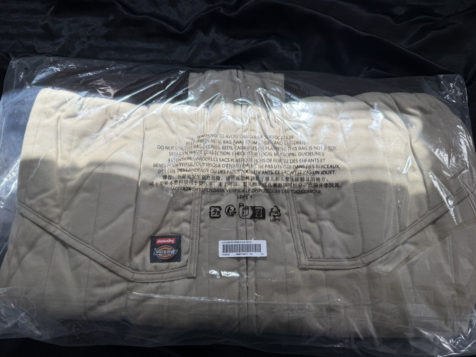 Dickies × Supreme Supreme Dickies Reversible Faux Fur Work Jacket size 2XL Size US XXL / EU 58 / 5 - 4 Thumbnail
