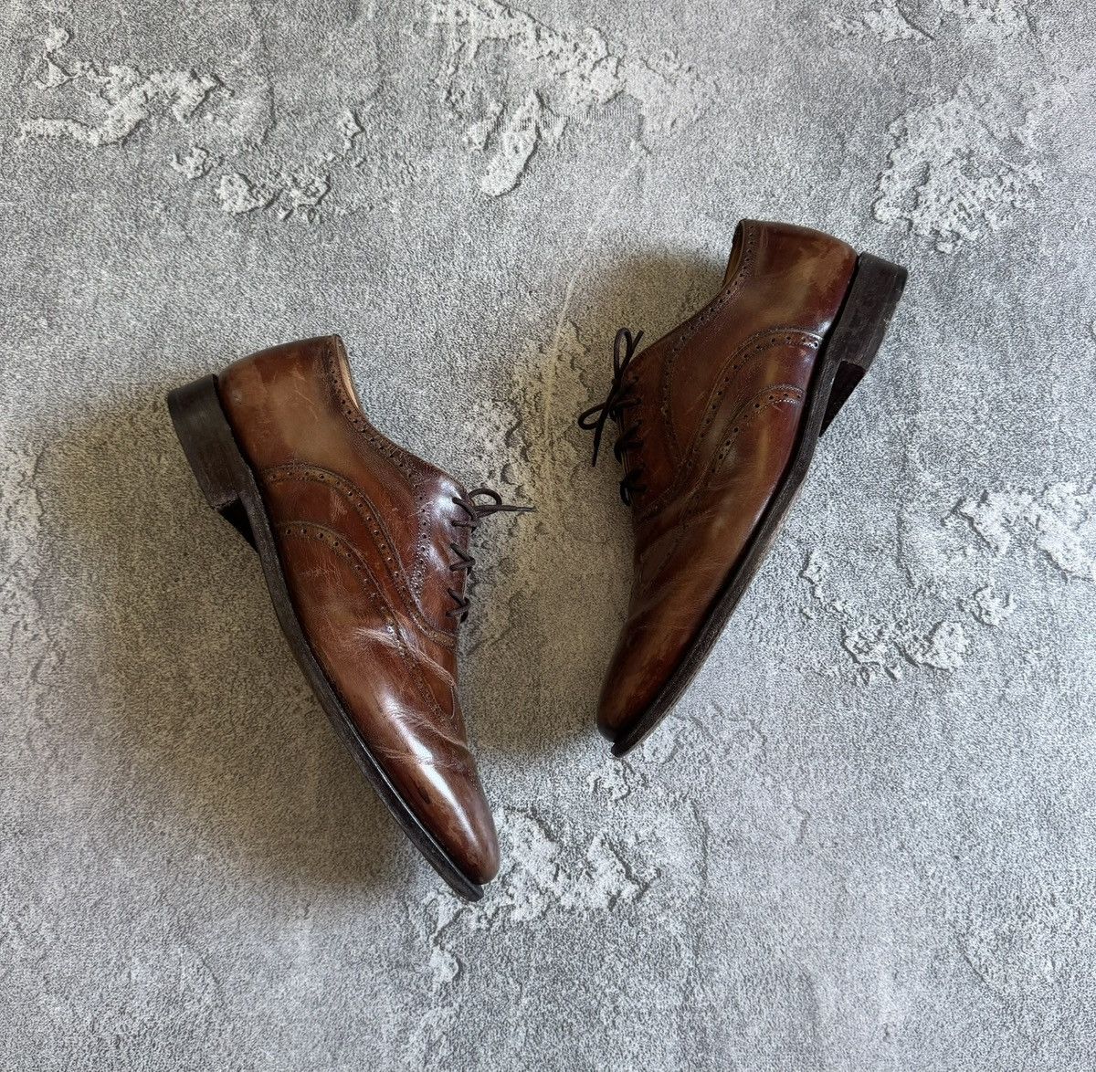 Church's Church’s 28.5cm brown leather shoes brogue shanghai casual Size US 10 / EU 43 - 3 Thumbnail