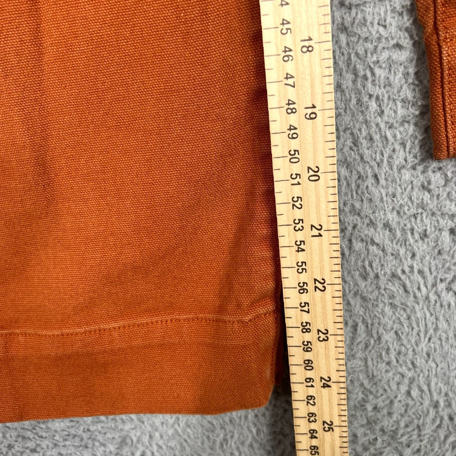 Madewell VINTAGE Madewell Pants Womens 25 Orange Wide Leg Crop 90s Bohemian Size 42" / US 20 - 3 Thumbnail