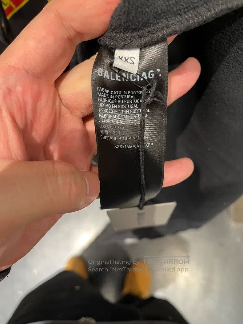 Balenciaga Balenciaga Flame text hoodie Size US XXS / EU 40 - 6 Thumbnail
