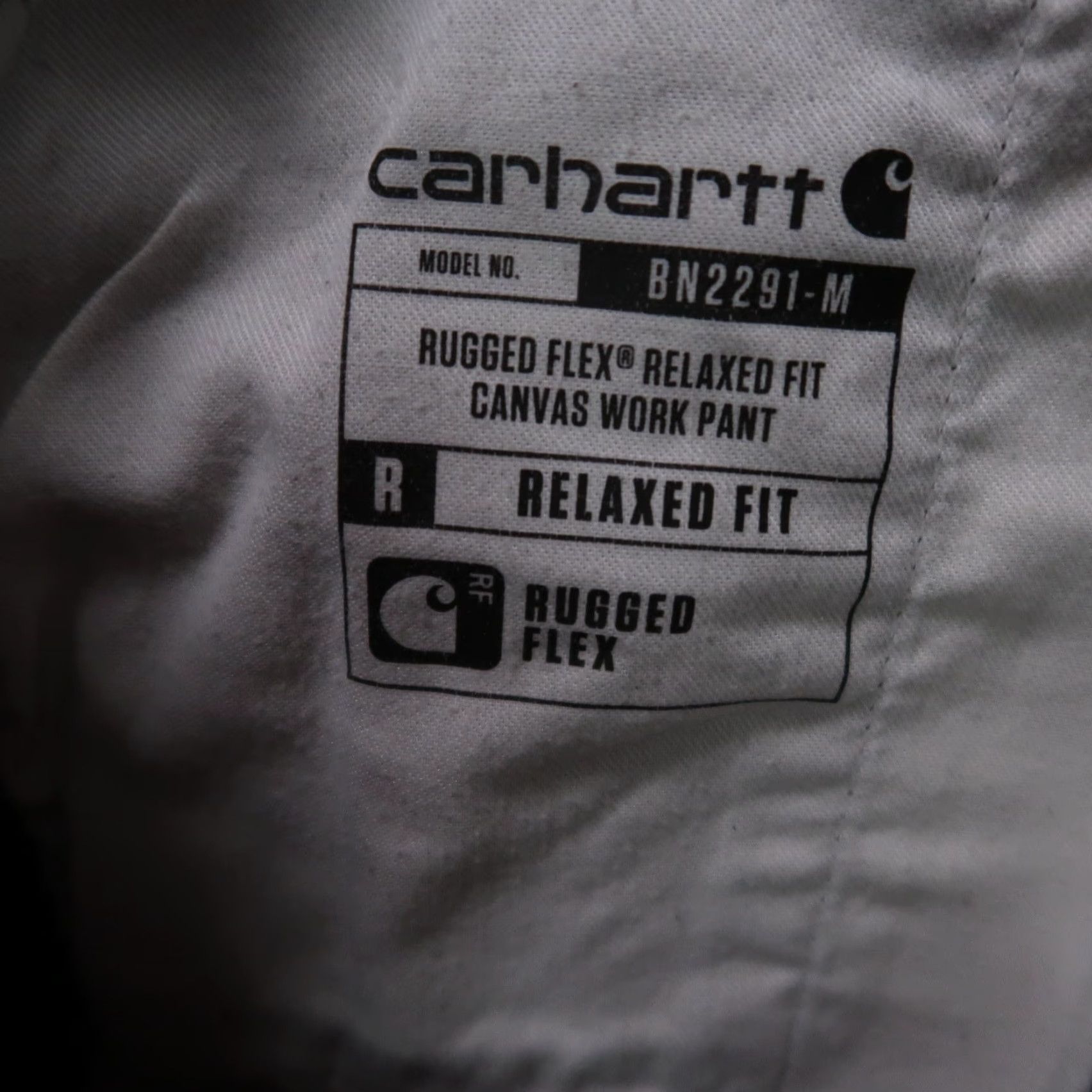 Carhartt VINTAGE Carhartt Relaxed Straight Pants Men 38x32 Black Canvas Workwear Rugged Flex Carpenter 90s Mens Size US 38 / EU 54 - 5 Thumbnail