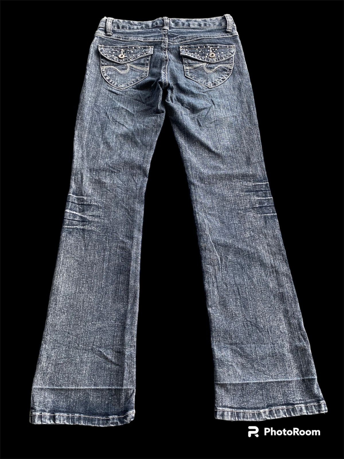 Hysteric Glamour × If Six Was Nine × Masaki Matsushima Flare Jeans Japan Masaki Stretch Faded Black Size US 29 - 12 Thumbnail