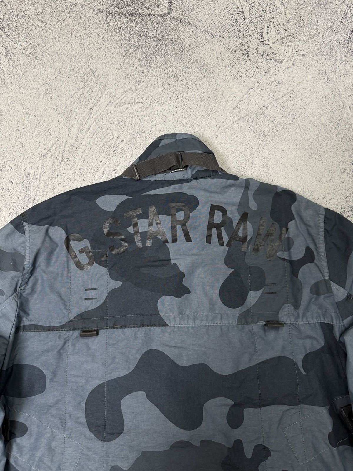 G-Star G-Star Raw Military Multipockets Camo Light Jacket Full Zip Size US XL / EU 56 / 4 - 14 Thumbnail