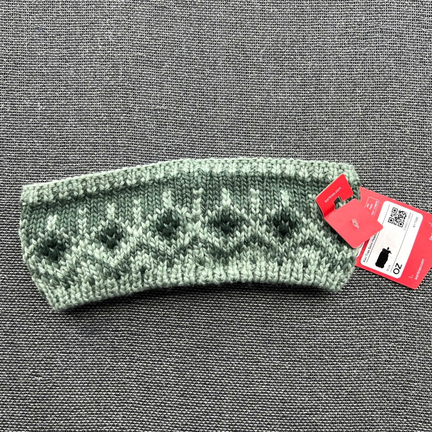 Vintage Kari Traa Womens Wool Blend Headband One Size Fair Isle Knitted Green Lined Size ONE SIZE - 3 Thumbnail