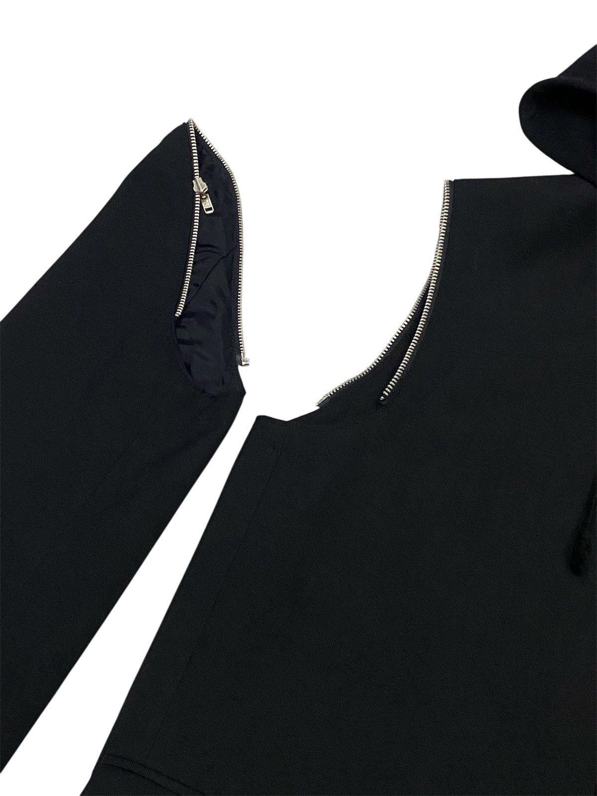 Tricot Comme des Garcons Tricot Comme Des Garcons AD1990 Modular Wool Hoodie Jacket Size M / US 6-8 / IT 42-44 - 9 Thumbnail