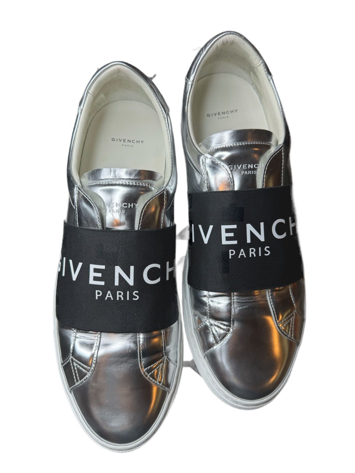 Givenchy Givenchy Urban Street Sneaker - Silvery Size US 10 / EU 43 - 1 Thumbnail