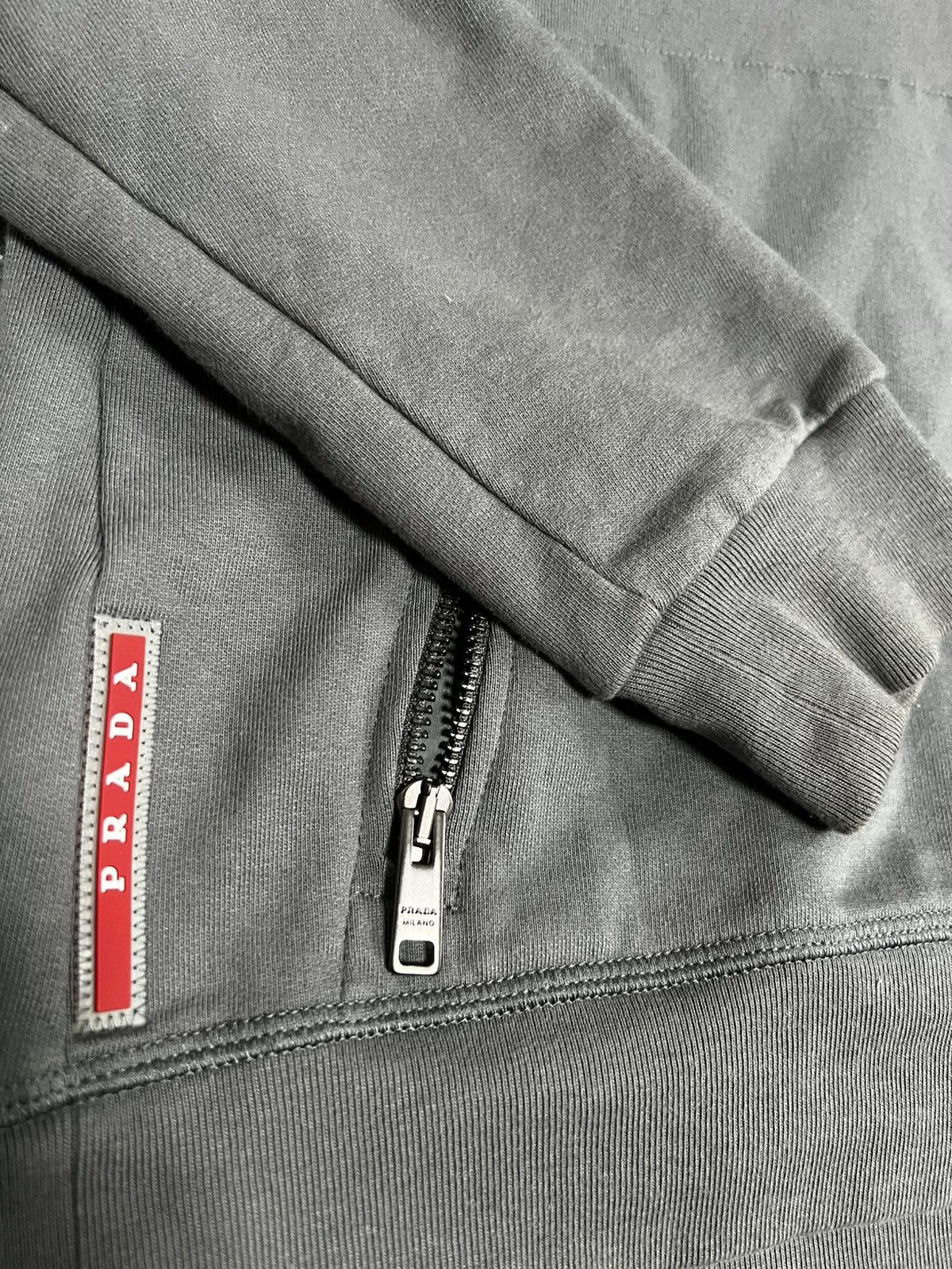 Prada Vintage Prada Milano zip-up Jacke Size US S / EU 44-46 / 1 - 2 Thumbnail