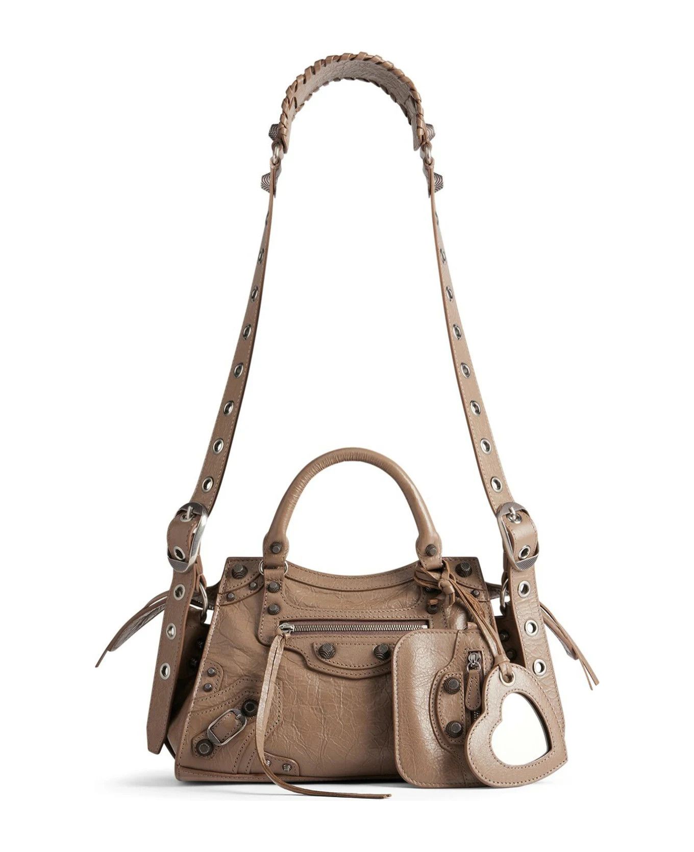 Balenciaga o1bcso1str1124 Size: OS / Neo Cagole XS Handbag in Brown Size ONE SIZE - 1 Thumbnail