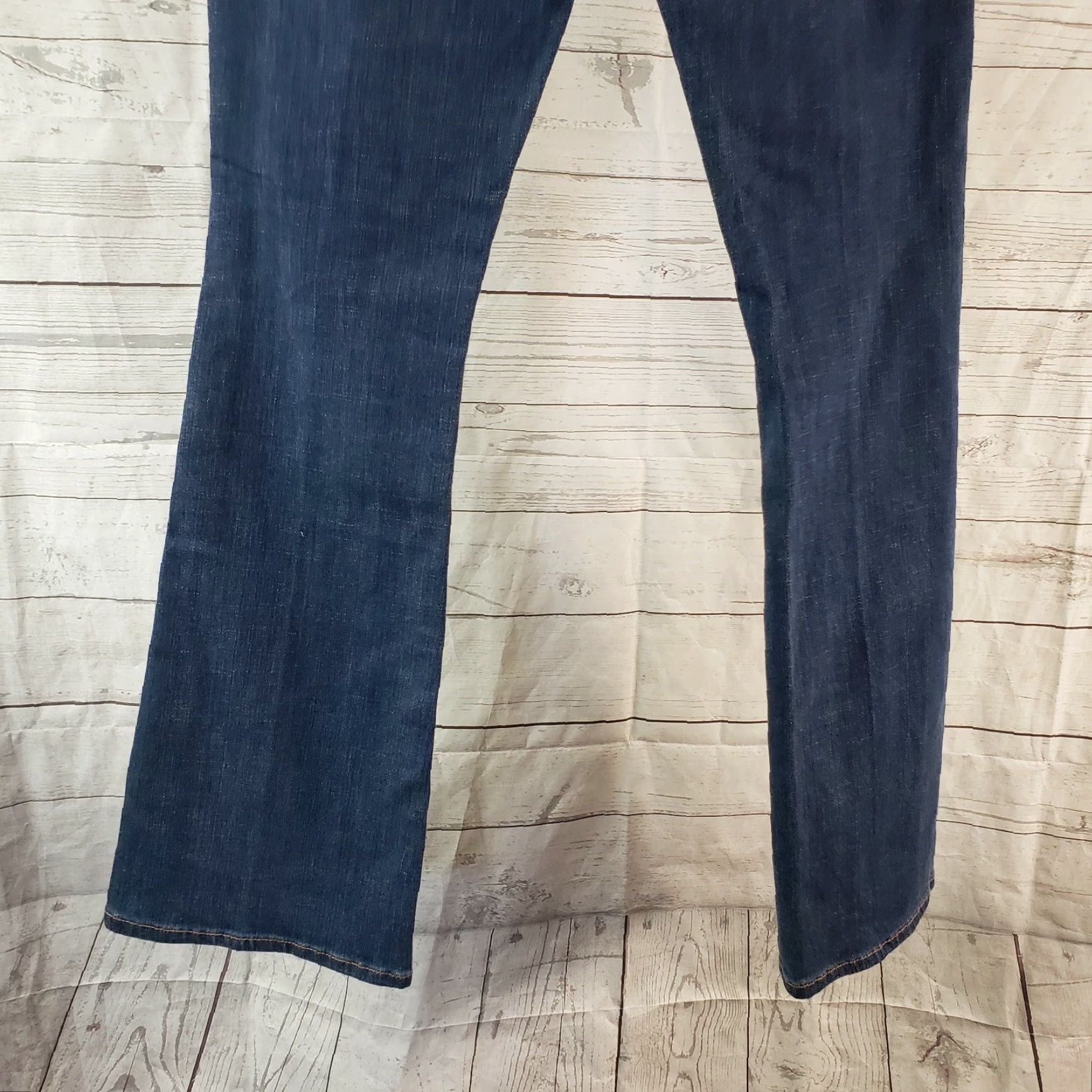 Lucky Brand Lucky Brand Womens Sofia Bootcut Jeans Sz 4 Blue Medium Wash Mid Rise Denim Cotton Blend Slim Bootcut Womens Size 27" / US 4 / IT 40 - 5 Thumbnail
