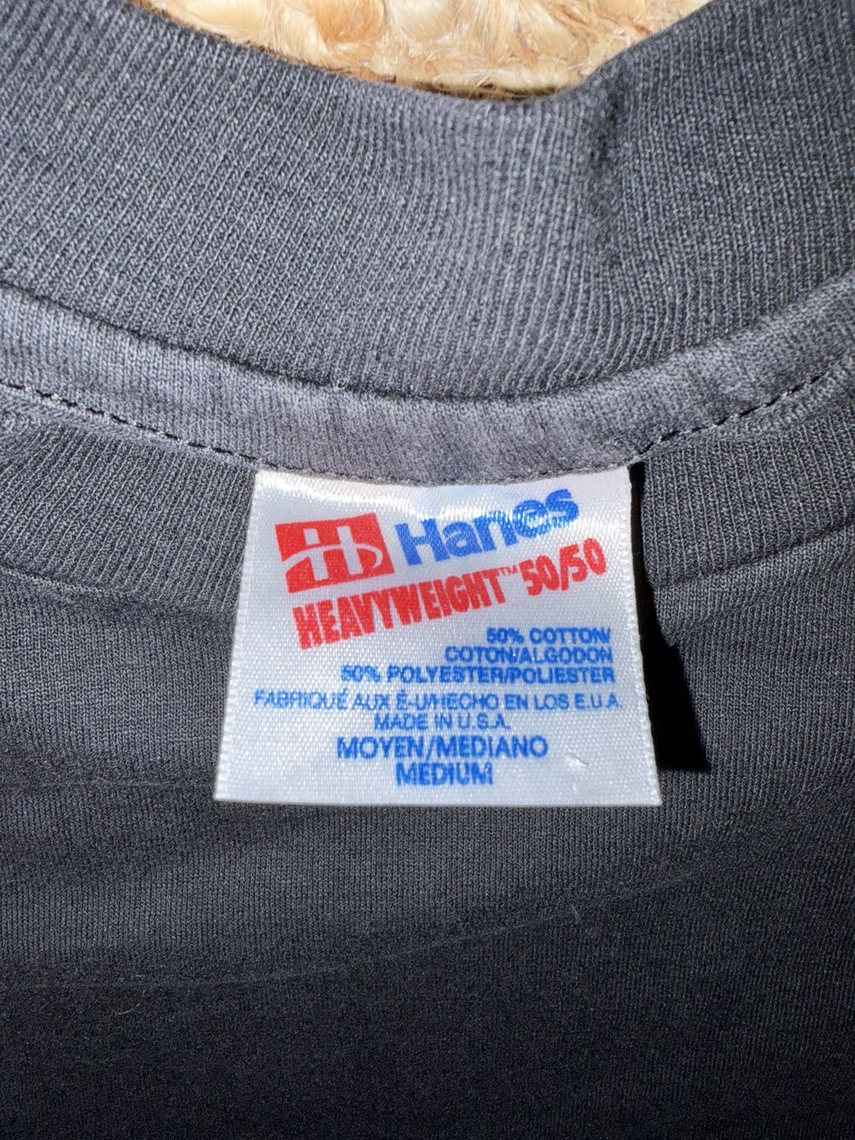 Hanes Vintage Single Stitch Military Shirt Made in USA Size US M / EU 48-50 / 2 - 4 Thumbnail