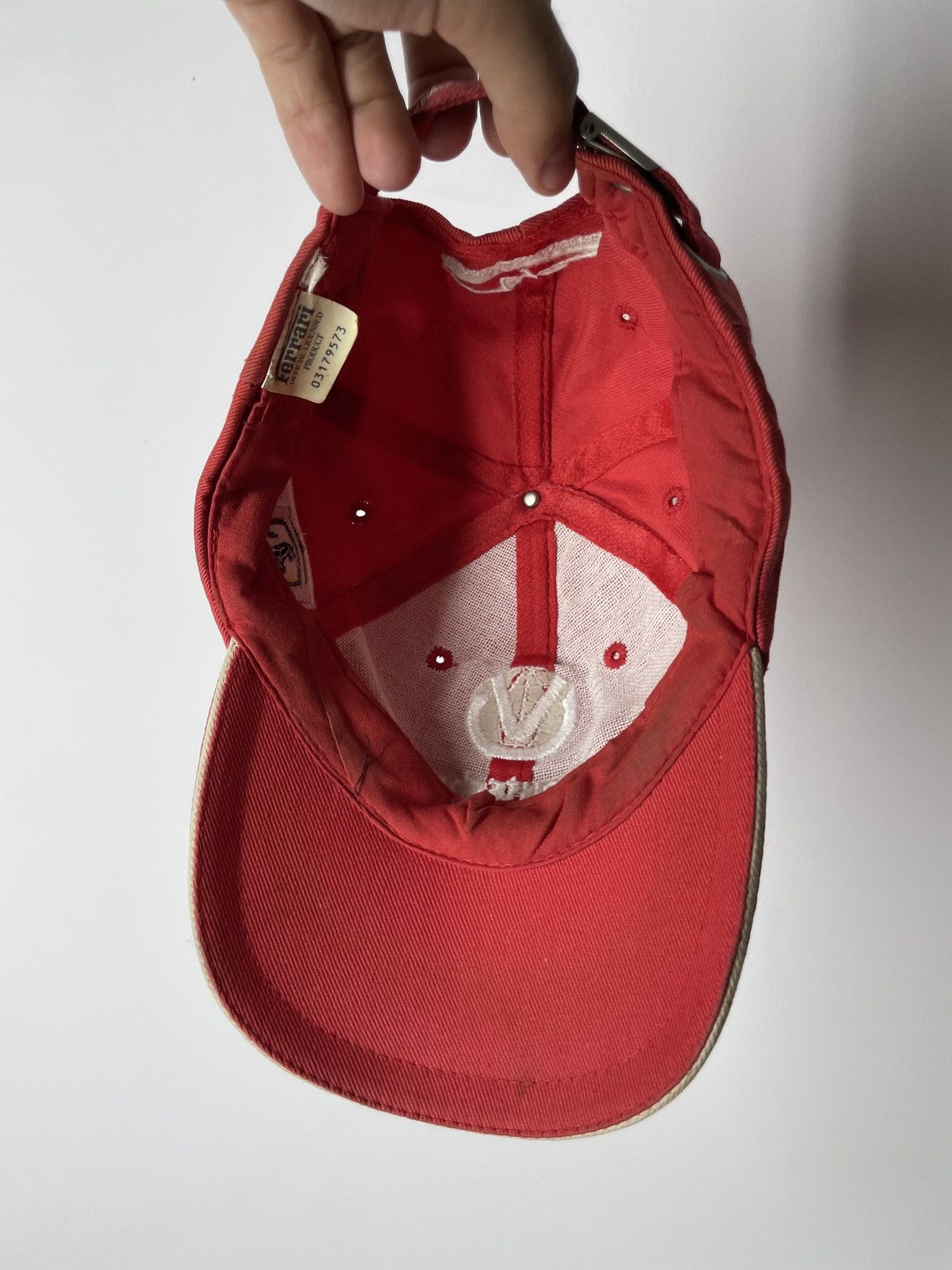 Formula 1 × Vintage Vintage Ferrari F1 Racing Michael Schumacher Deutche Hat Size ONE SIZE - 12 Thumbnail