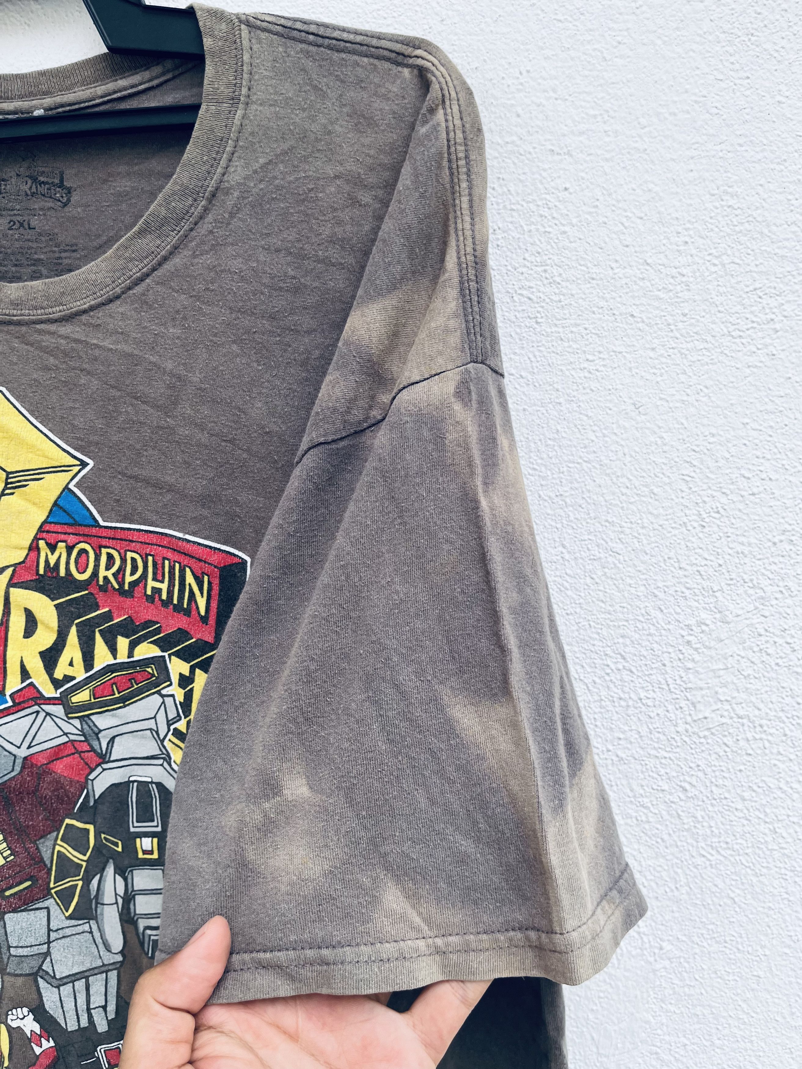 Vintage Vintage Power Rangers Famous Television Series Shirt Size US XXL / EU 58 / 5 - 9 Thumbnail