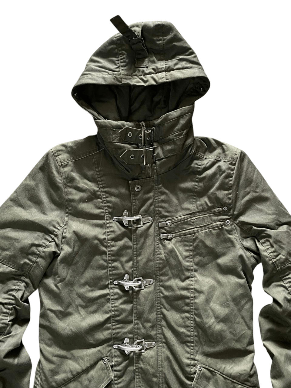 Japanese Brand Double Focus Military Parkas Jacket Size US S / EU 44-46 / 1 - 2 Thumbnail