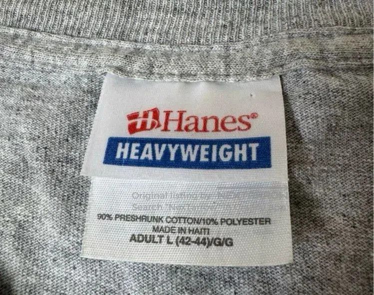 Hanes Hanes Vintage Skull Print Heavyweight T-shirt. Size US M / EU 48-50 / 2 - 3 Thumbnail