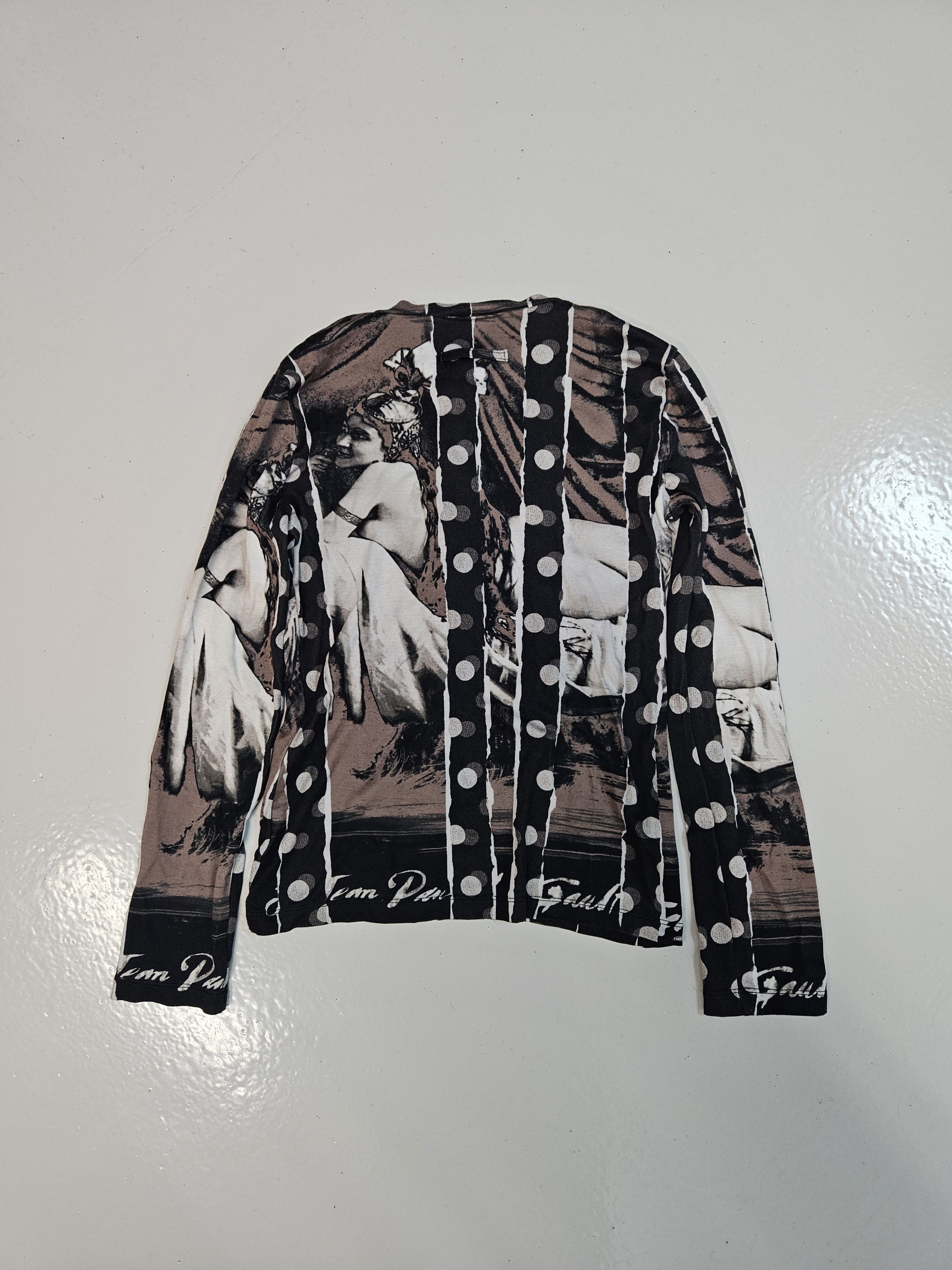 Jean Paul Gaultier Jean Paul Gaultier reneissance woman & polka dot cardigan Size M / US 6-8 / IT 42-44 - 2 Thumbnail