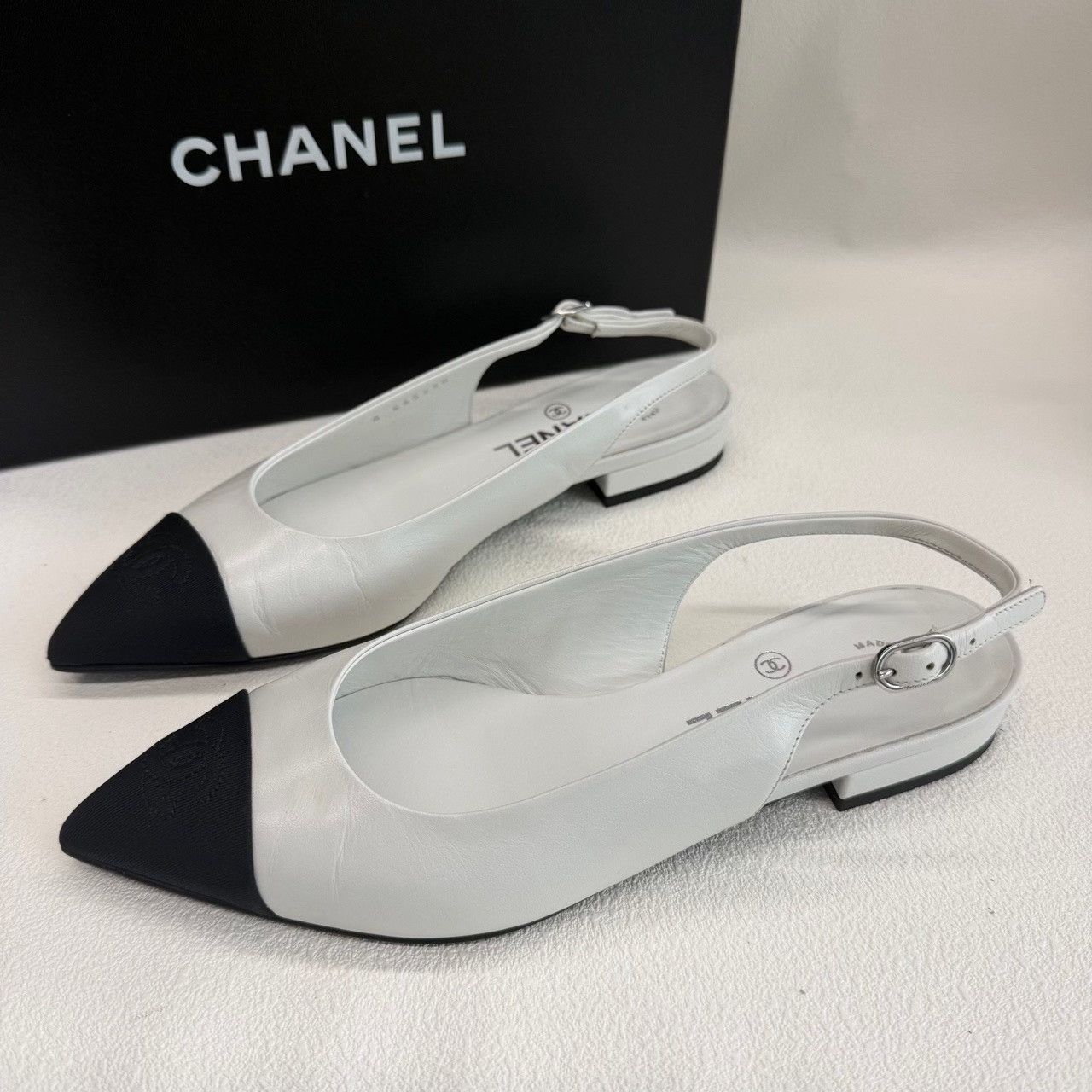 Chanel Chanel Patchwork Black Sandals us_6 Women Size US 6 / IT 36 - 1 Thumbnail