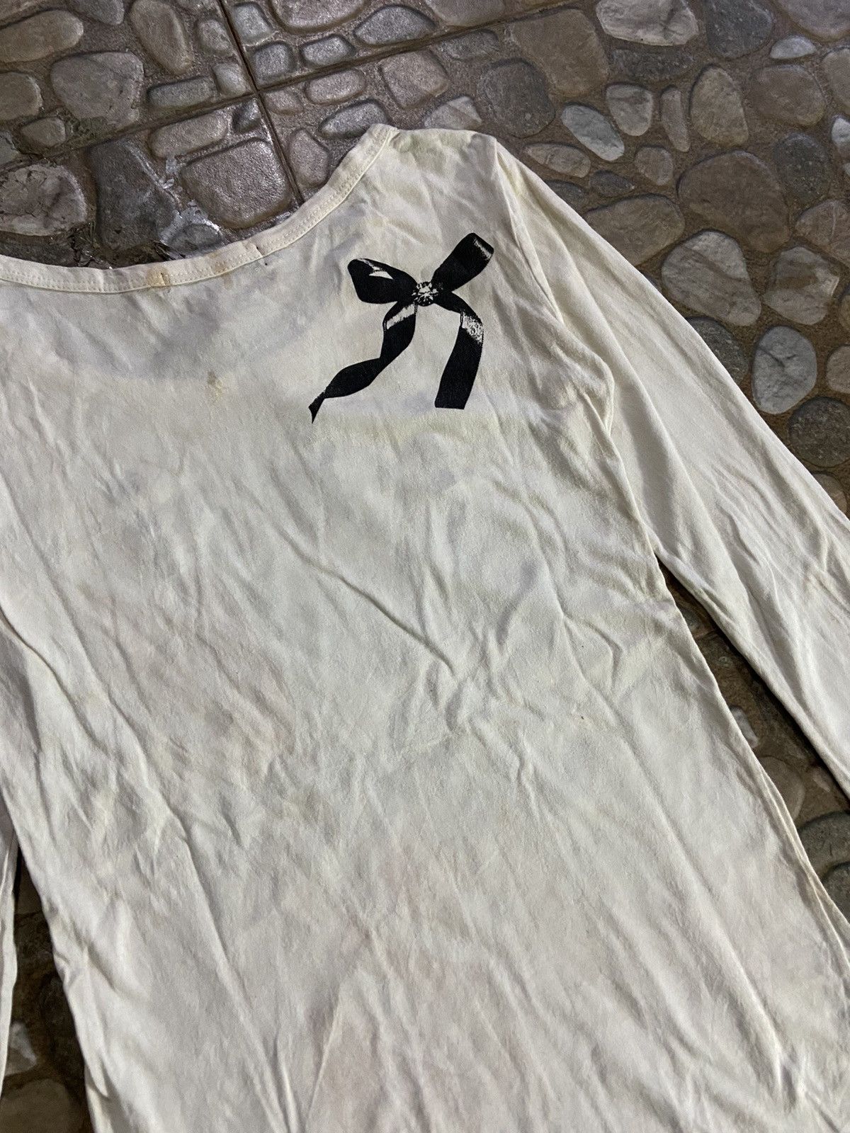 If Six Was Nine VTG Y2k rose fan fan ideal exotic spark long sleeve t-shirt Size XS / US 0-2 / IT 36-38 - 3 Thumbnail