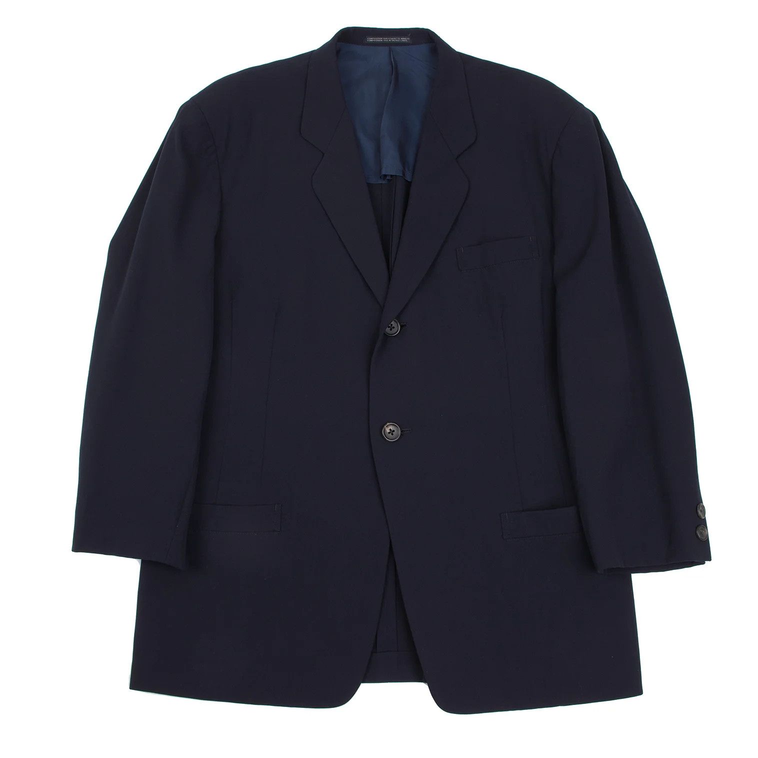 Yohji Yamamoto Yohji Yamamoto Wool Gabardine 2B Jacket Size US M / EU 48-50 / 2 - 1 Thumbnail