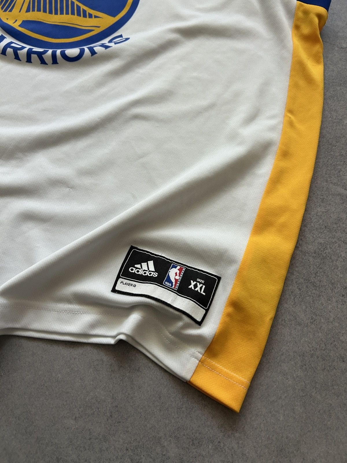 Adidas × NBA Adidas Golden State Warriors big logo jersey Curry 30 Size US XXL / EU 58 / 5 - 6 Thumbnail