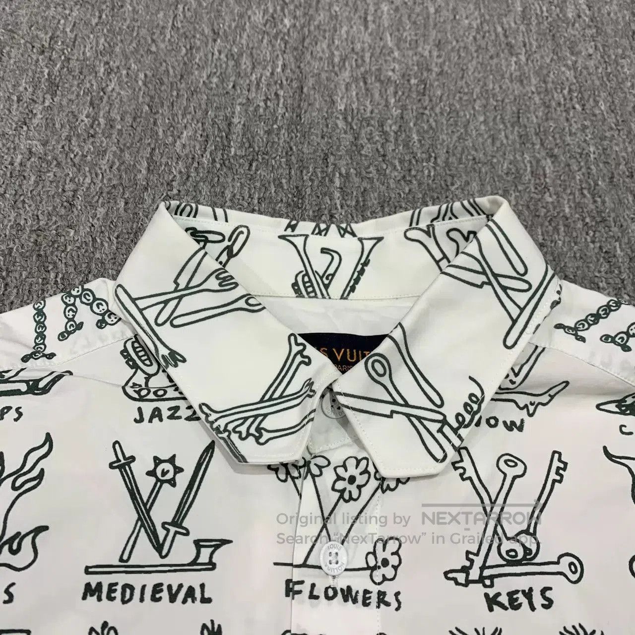 Louis Vuitton Multi-Print Long Sleeve Button-Up Shirt. Size US S / EU 44-46 / 1 - 6 Thumbnail