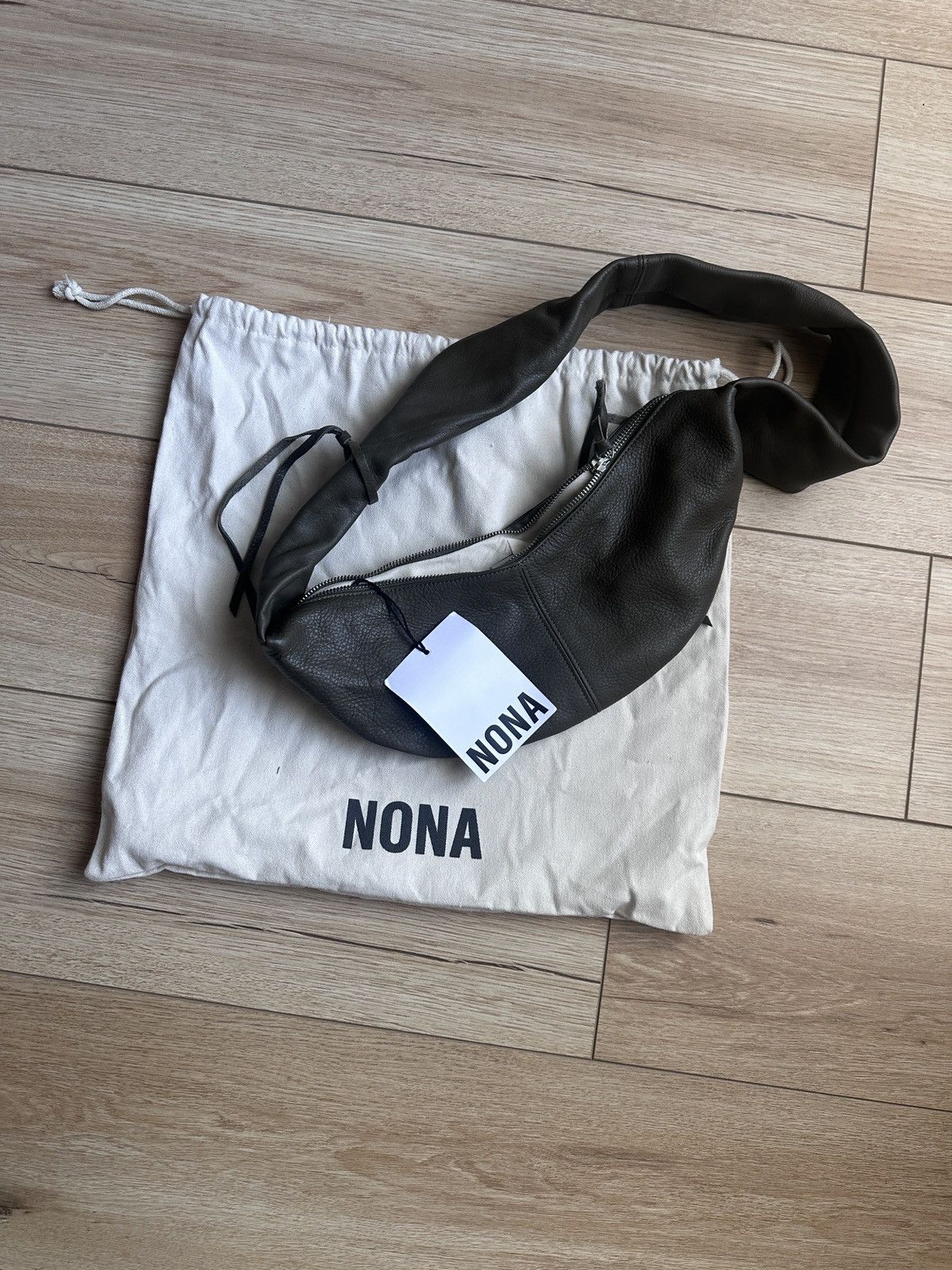 Designer NONA Banana Bag XS Khaki Size ONE SIZE - 1 Thumbnail