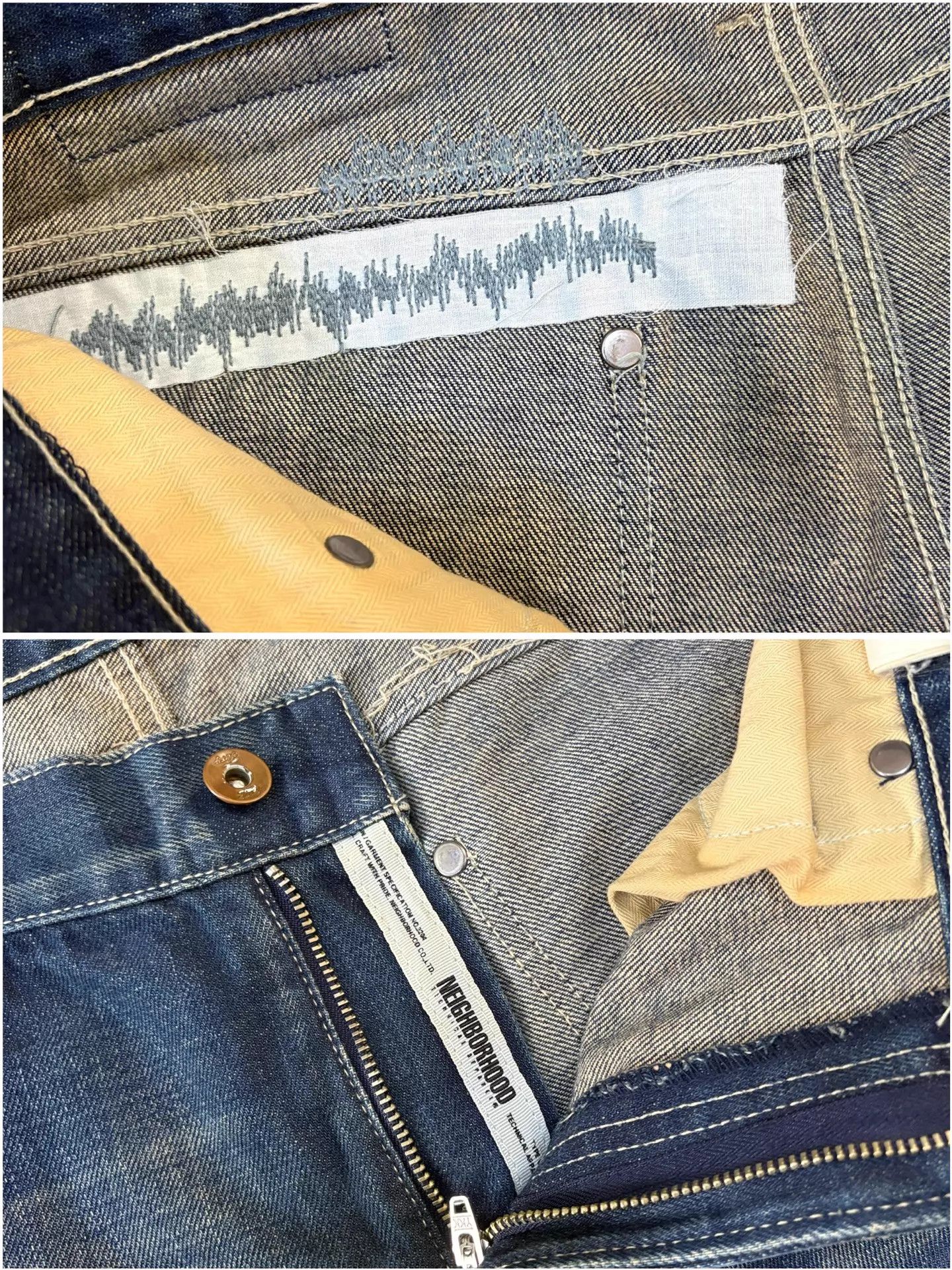 Neighborhood NBHD 2007 SCAB Washed Scab Jeans Narrow M Near New Size US 32 / EU 48 - 8 Thumbnail