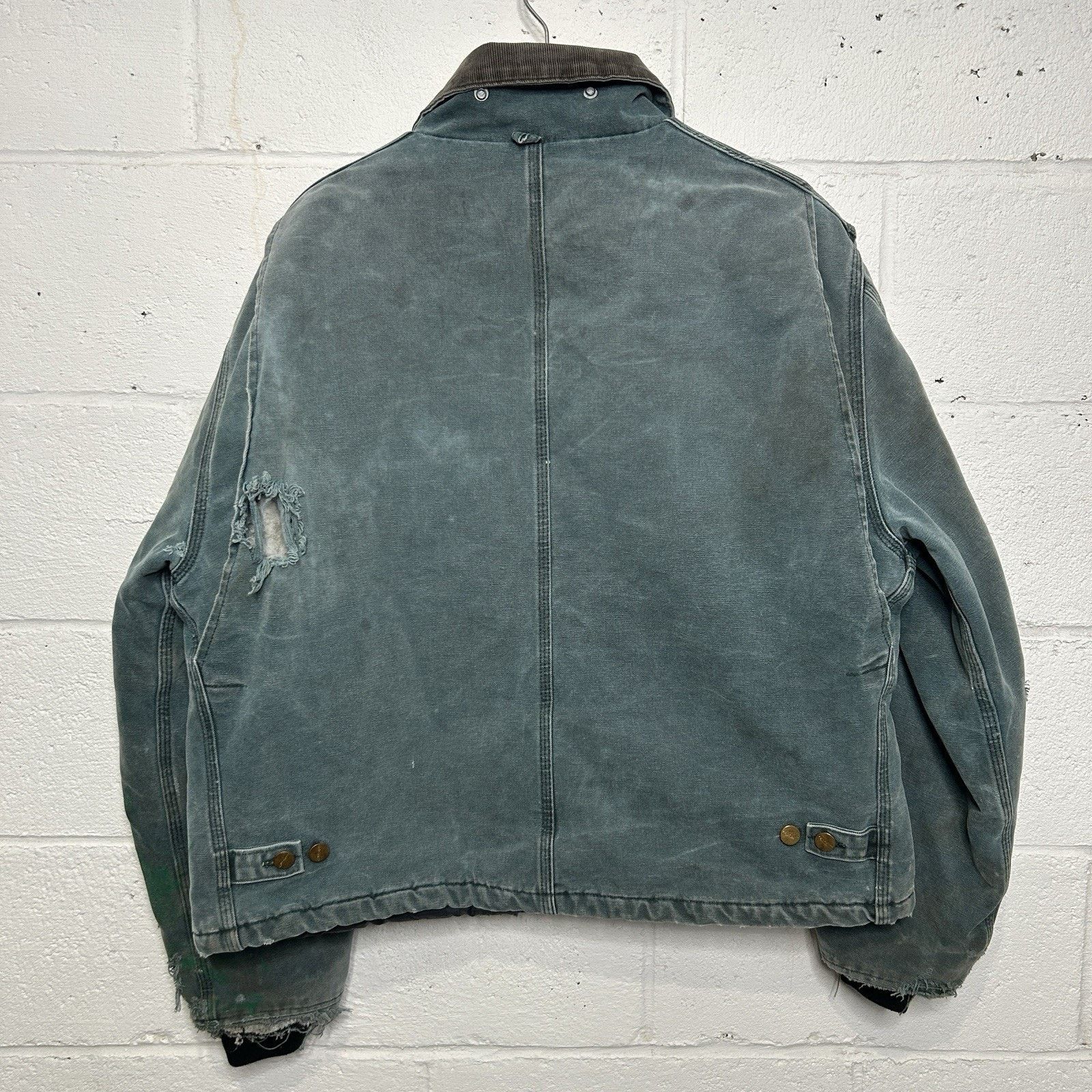 Carhartt Vintage Carhartt Quilted Artic Jacket “Hunter Green” Size US XL / EU 56 / 4 - 2 Thumbnail
