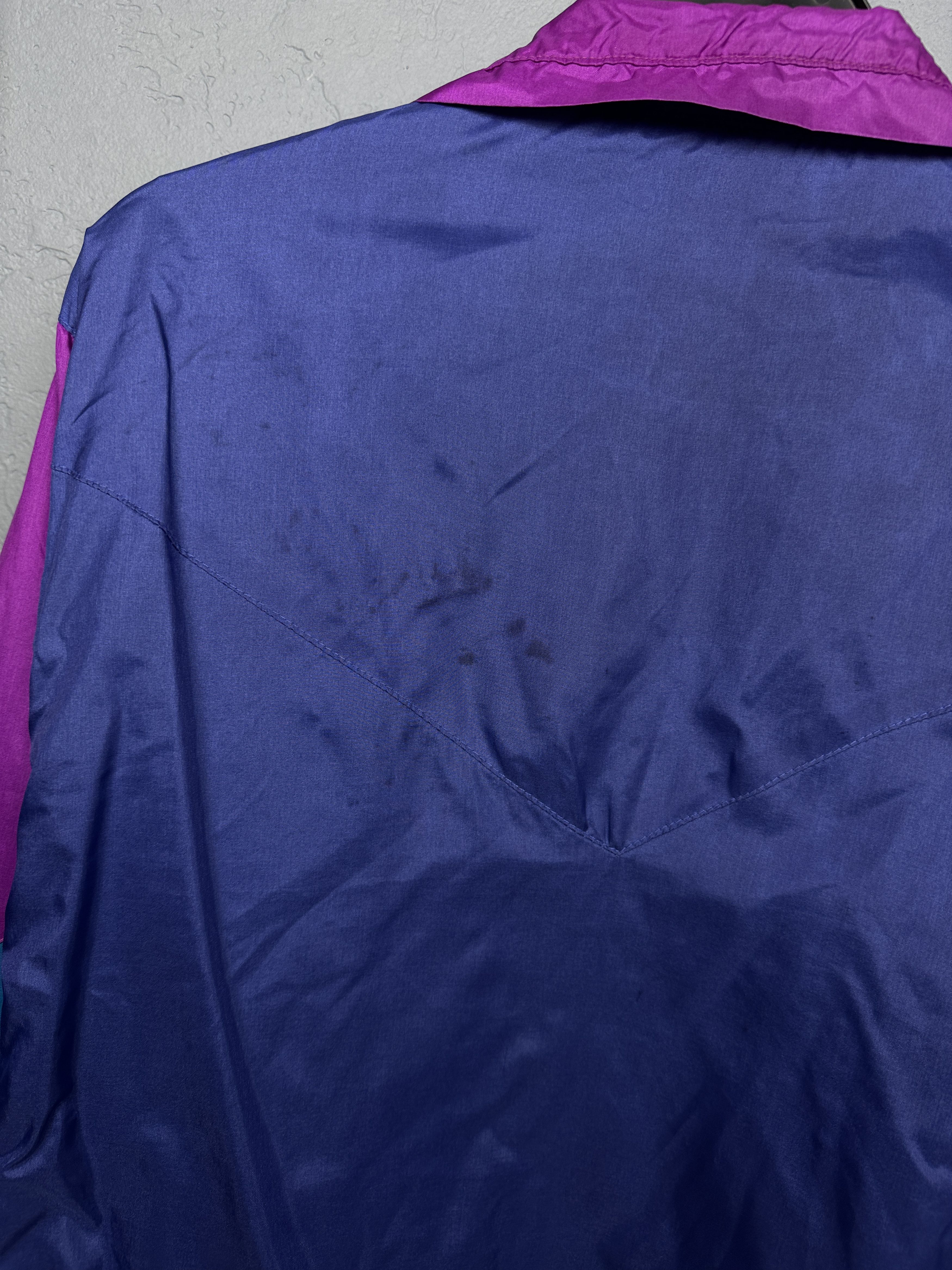 Nike Nike 90s Vintage Mens Nylon Track Top Jacket Size US XL / EU 56 / 4 - 9 Thumbnail