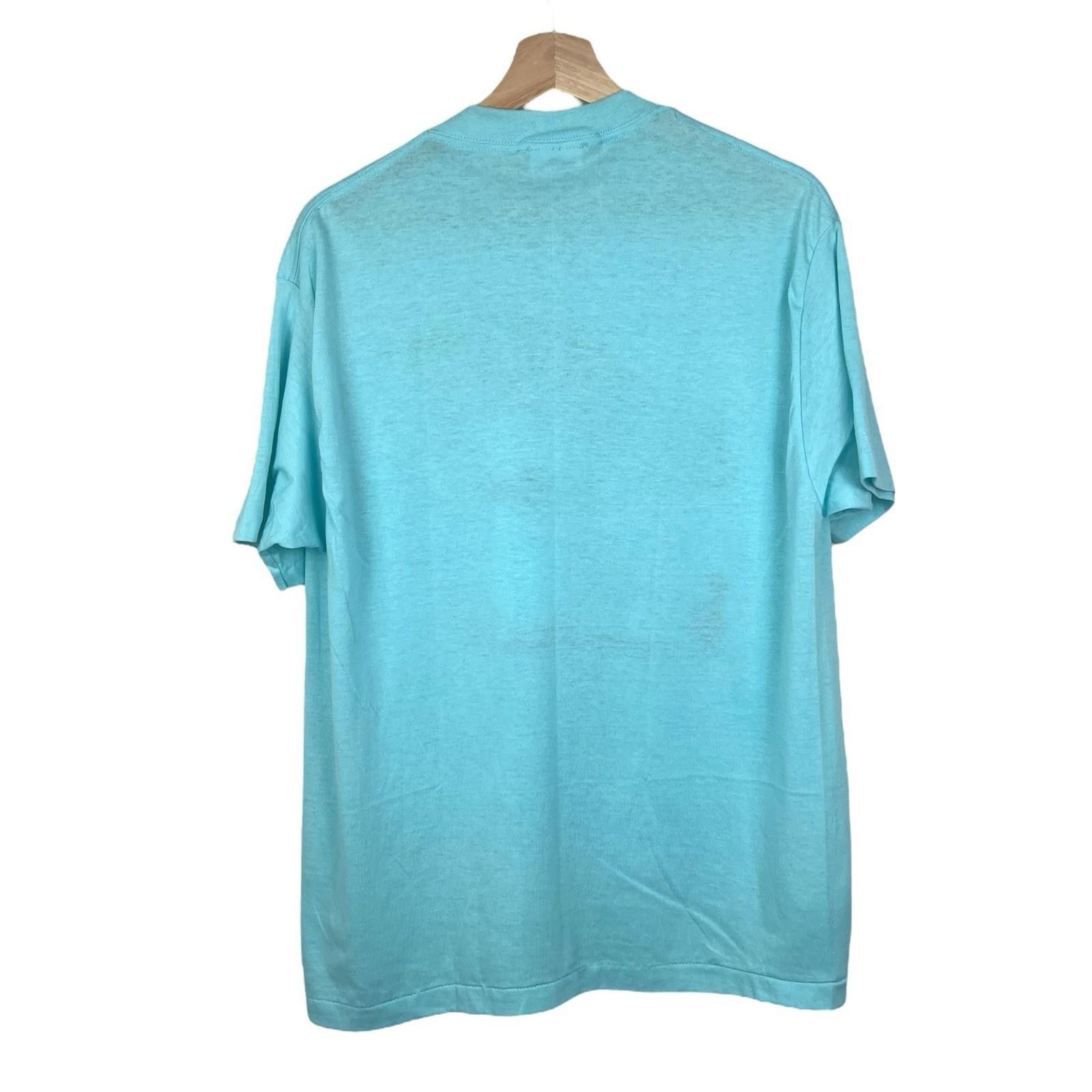 Other Vintage 80s/90s Kentucky Ducks Light Blue T Shirt Large Size US L / EU 52-54 / 3 - 4 Thumbnail