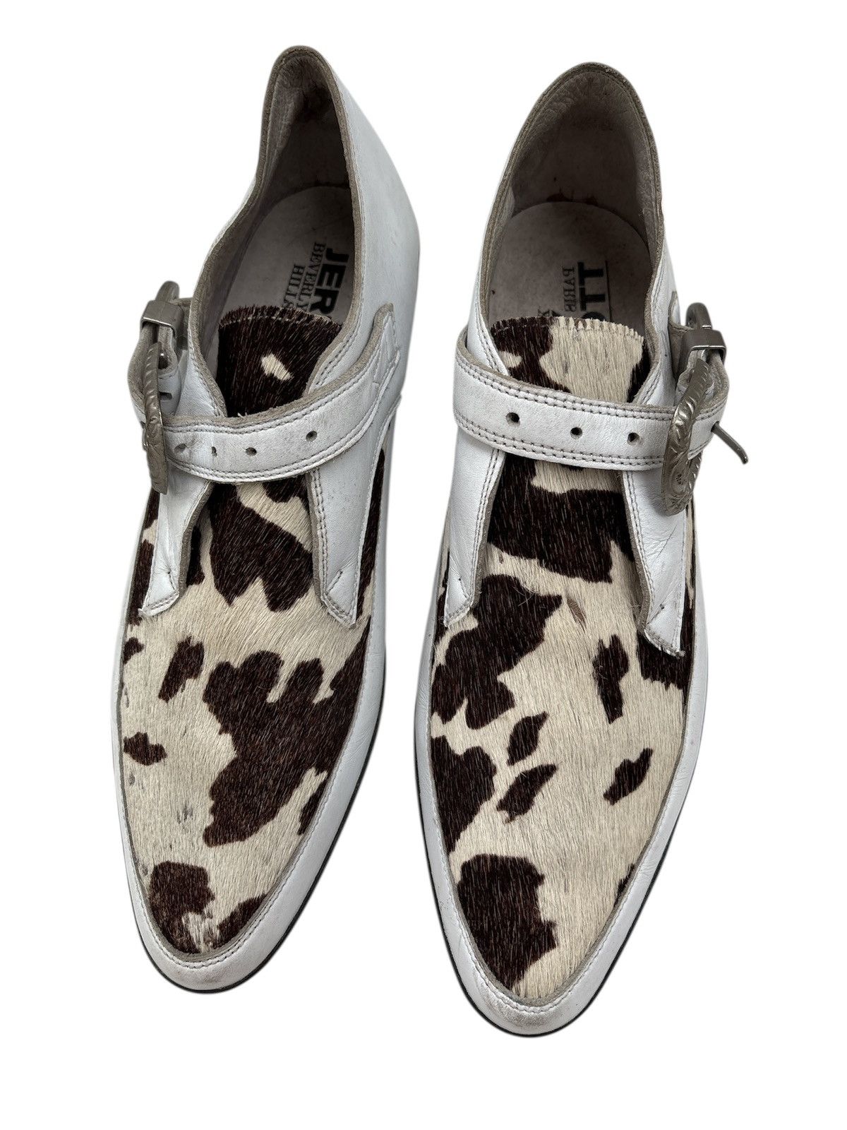 Jeremy Scott 2012 JS Pony Hair SLM Cow Size US 9.5 / EU 42-43 - 2 Thumbnail