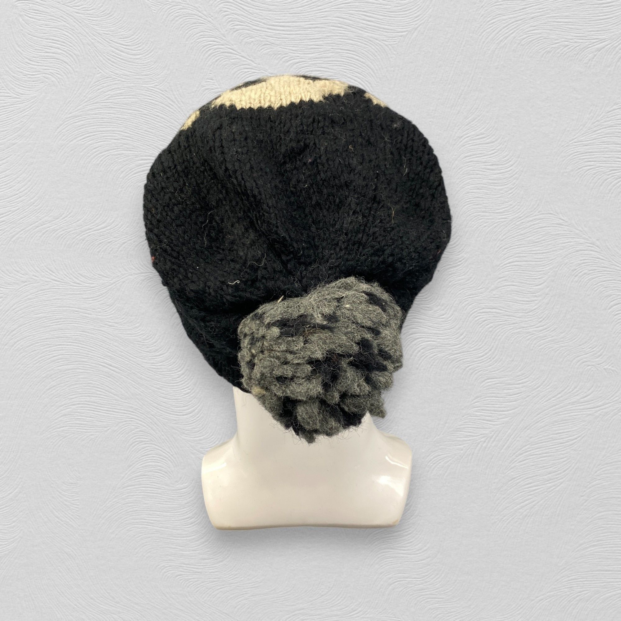Japanese Brand Grace Hats Skull Slouchy Beanie Hats -BN1128 Size ONE SIZE - 4 Thumbnail