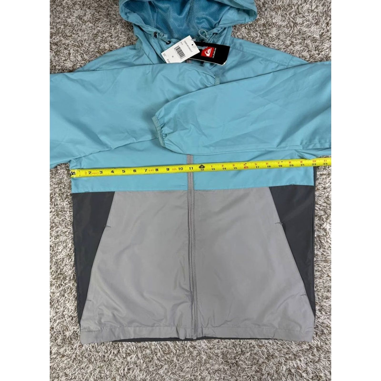 Quiksilver Quiksilver Packable Windbreaker Jacket Blue Full Zip Men's Medium Size US M / EU 48-50 / 2 - 6 Thumbnail