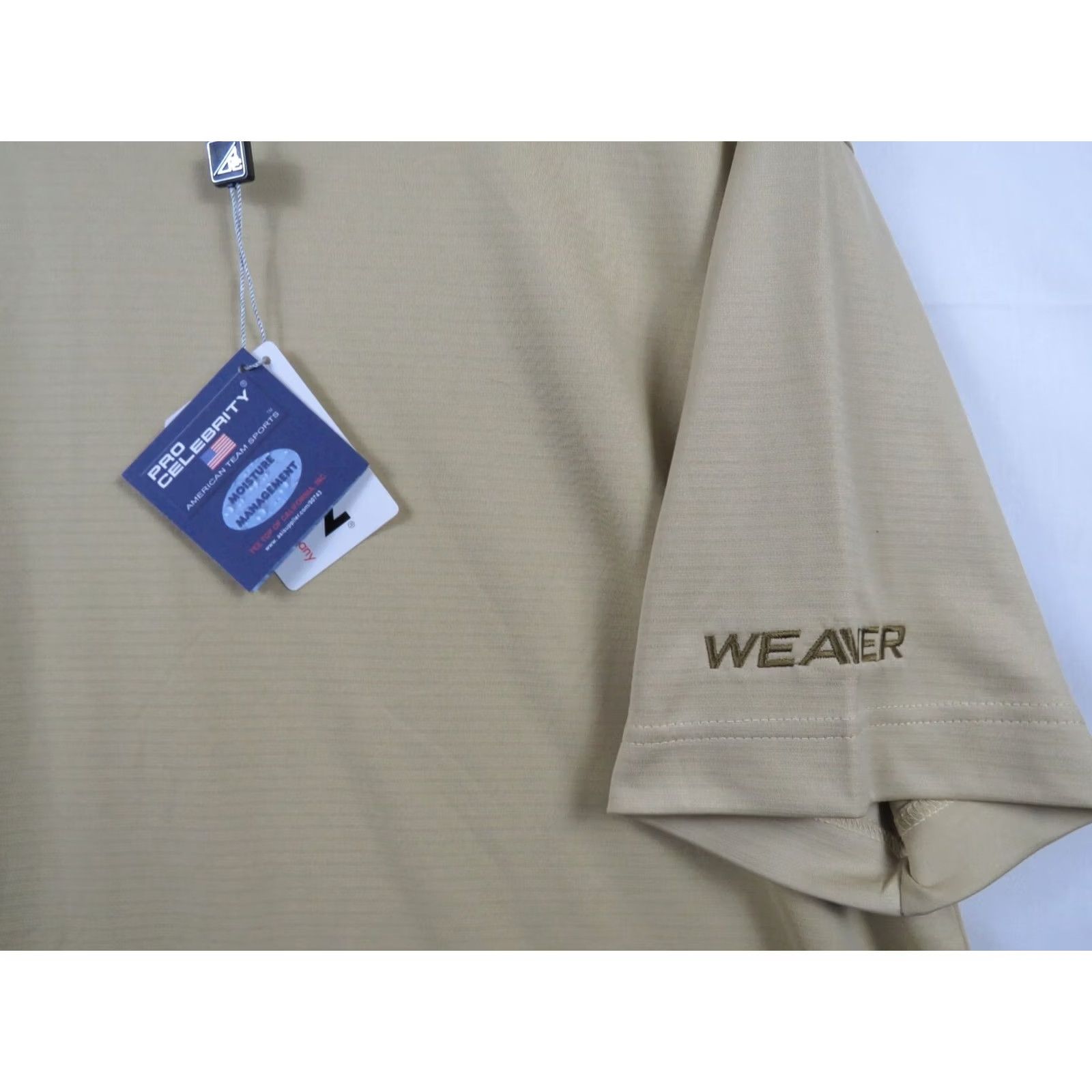 Vintage Pro Celebrity Shirt Polo Men M Short Sleeve Gold NWT Crew Neck Zelcon Shirt Medium Men’s NWT Size US M / EU 48-50 / 2 - 2 Thumbnail