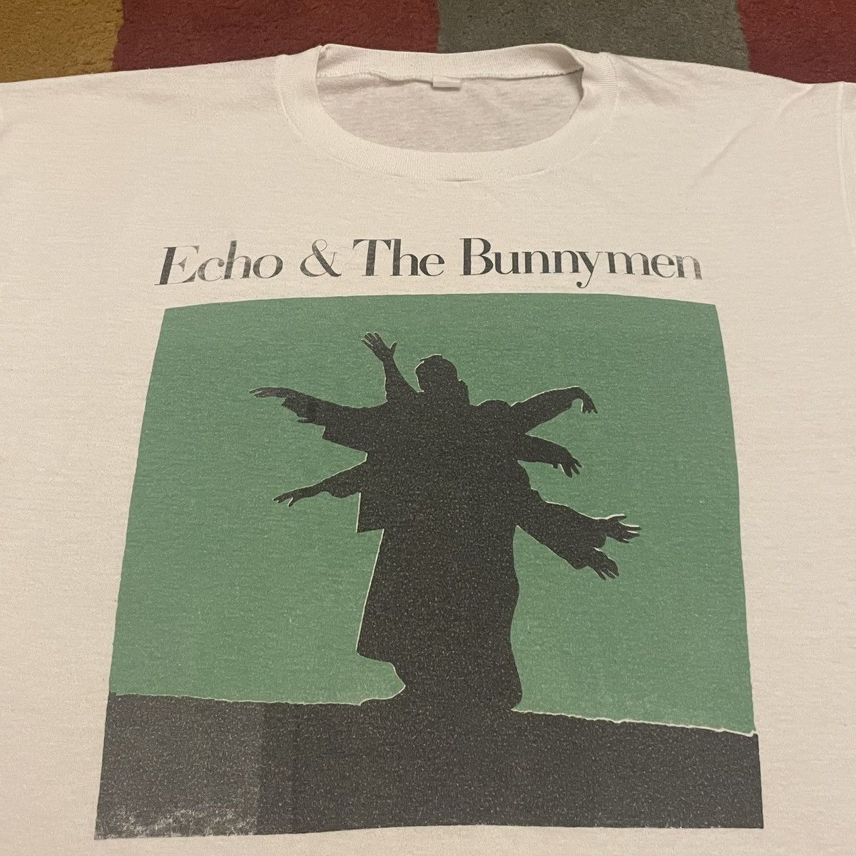 Band Tees Ultra rare 1987 Vintage Echo and the Bunnymen Band Tee Size US L / EU 52-54 / 3 - 2 Thumbnail